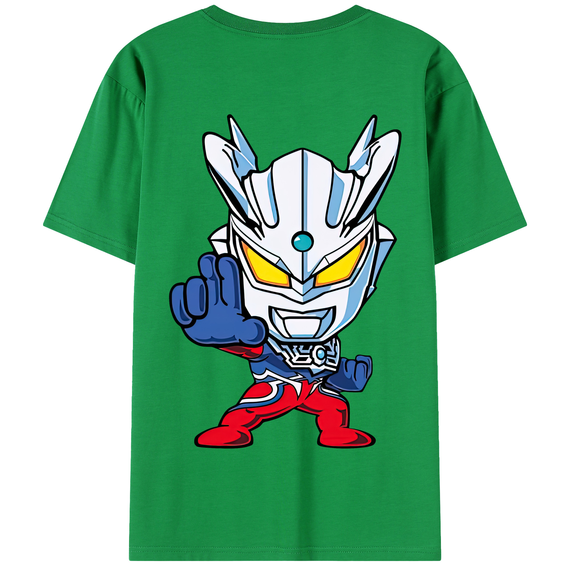 （画像用） ウルトラマン Ultraman 綿100％半袖Tシャツ（背面プリント）