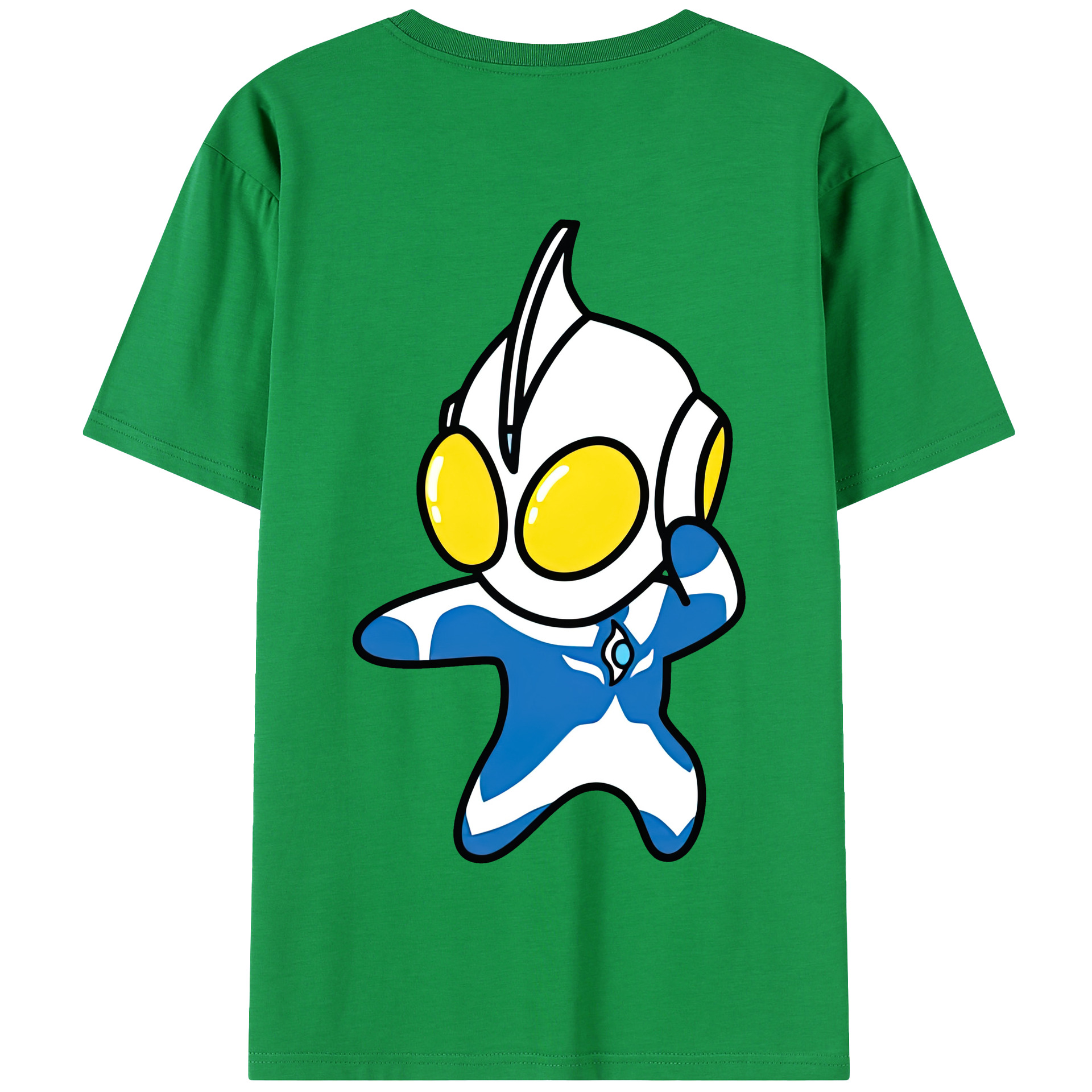 （画像用） ウルトラマン Ultraman 綿100％半袖Tシャツ（背面プリント）