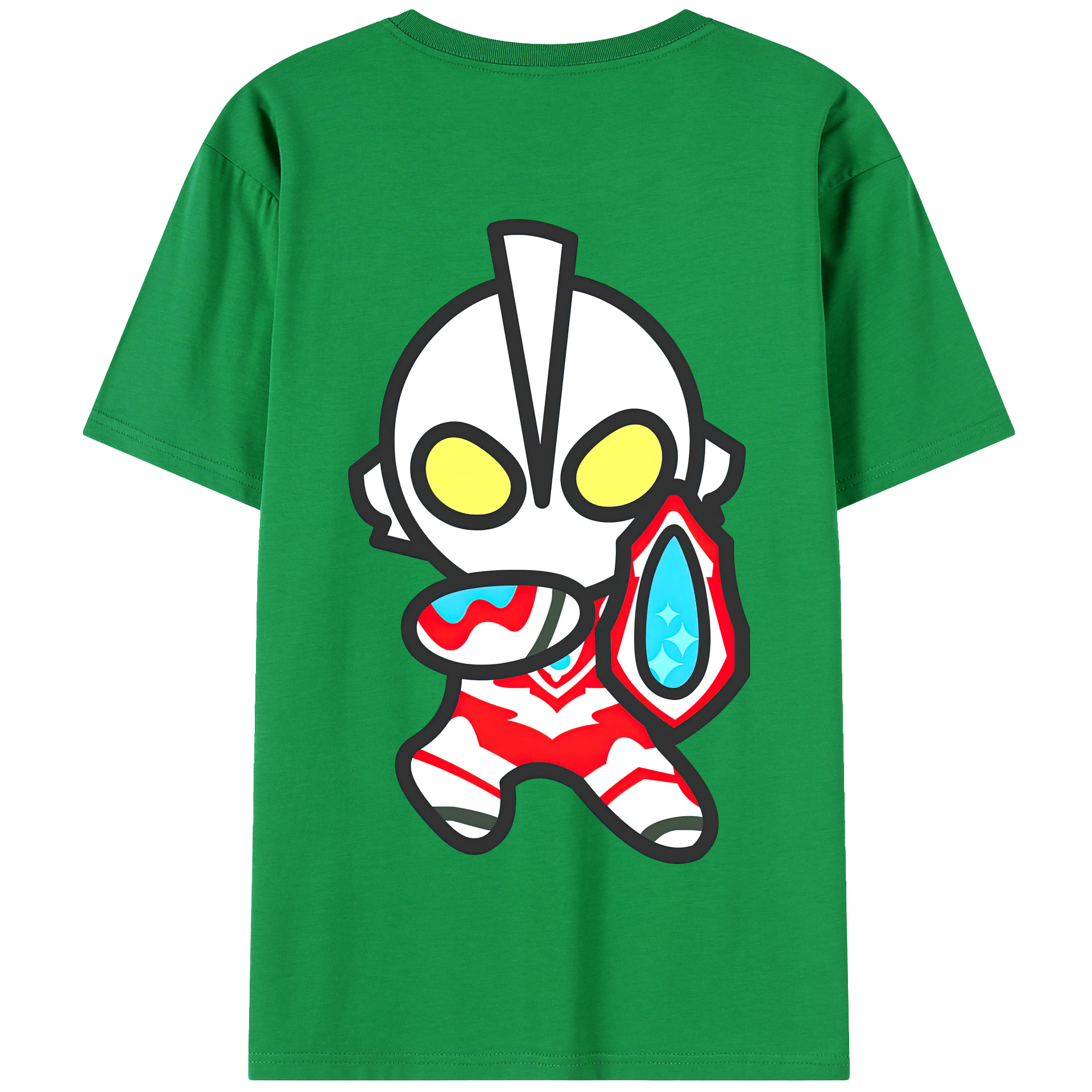 （画像用） ウルトラマン Ultraman 綿100％半袖Tシャツ（背面プリント）