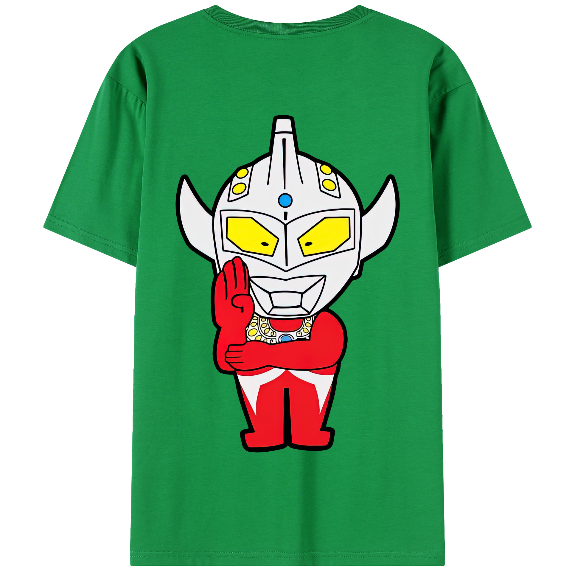 （画像用） ウルトラマン Ultraman 綿100％半袖Tシャツ（背面プリント）