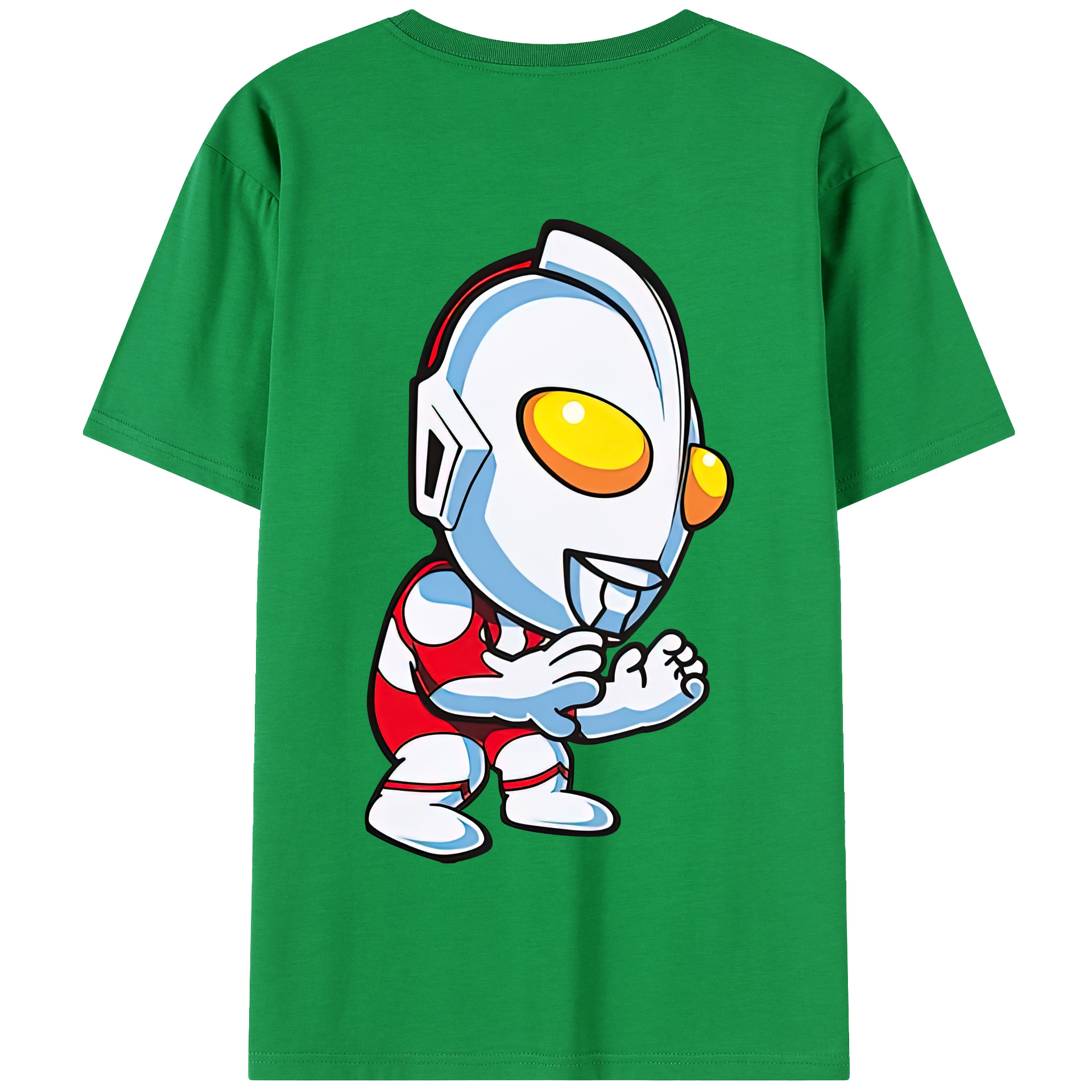 （画像用） ウルトラマン Ultraman 綿100％半袖Tシャツ（背面プリント）