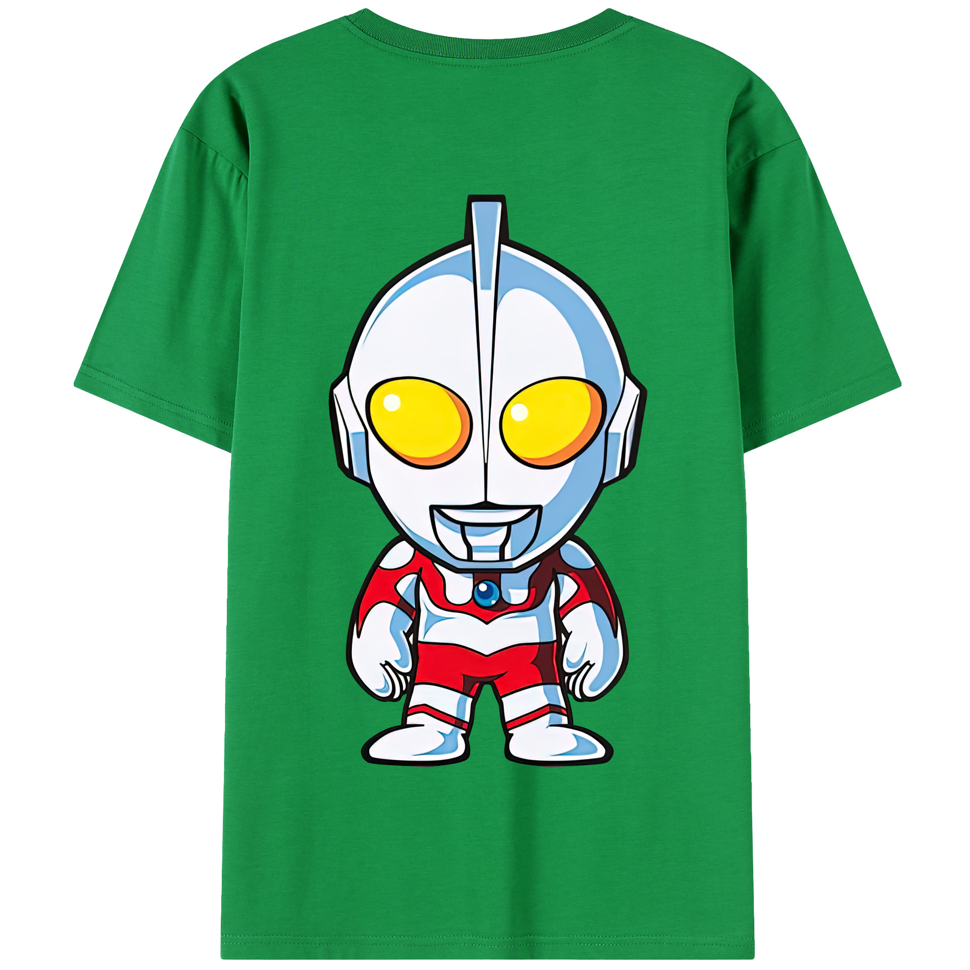 （画像用） ウルトラマン Ultraman 綿100％半袖Tシャツ（背面プリント）