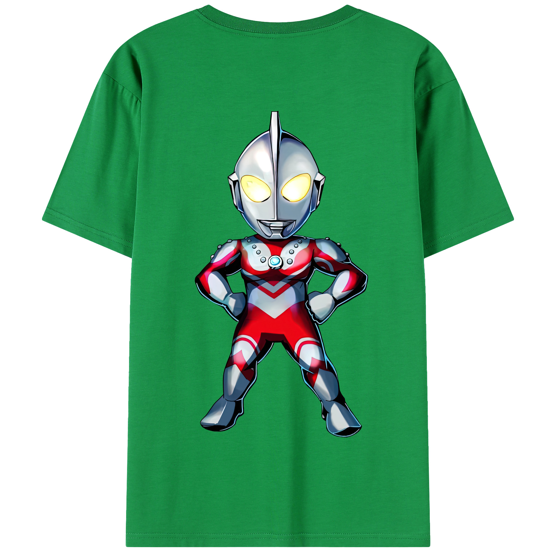 （画像用） ウルトラマン Ultraman 綿100％半袖Tシャツ（背面プリント）