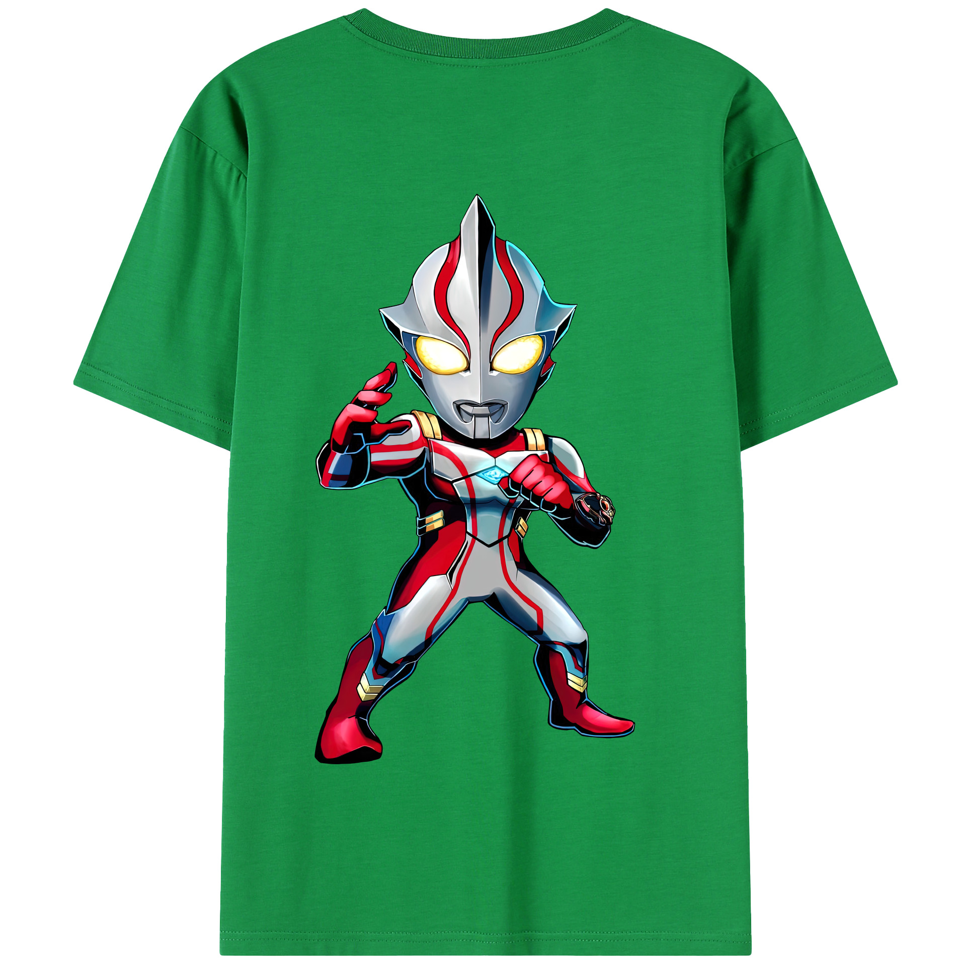 （画像用） ウルトラマン Ultraman 綿100％半袖Tシャツ（背面プリント）