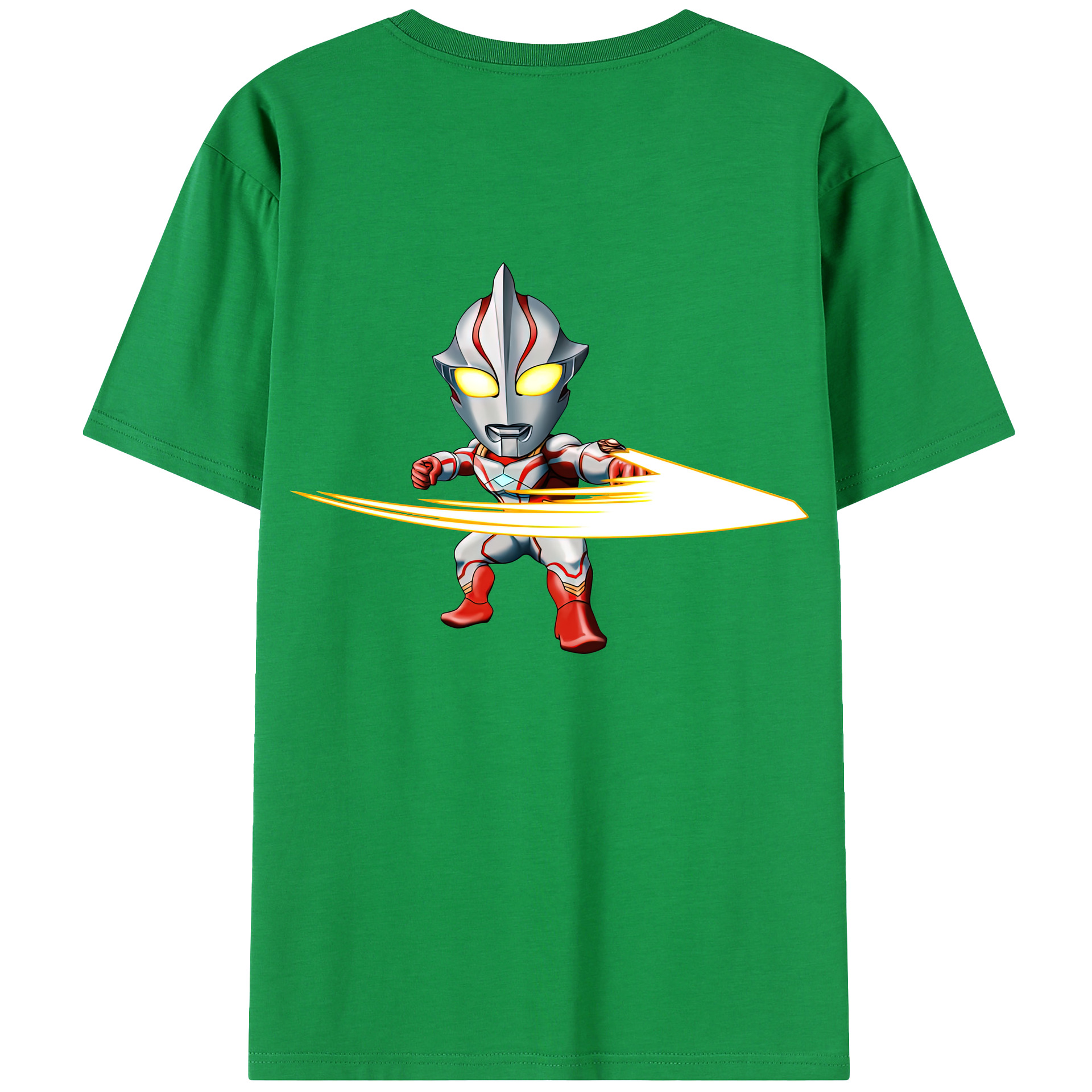 （画像用） ウルトラマン Ultraman 綿100％半袖Tシャツ（背面プリント）