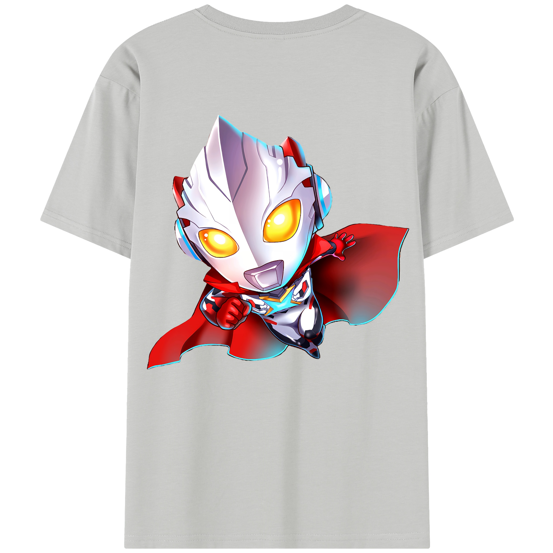 （画像用） ウルトラマン Ultraman 綿100％半袖Tシャツ（背面プリント）