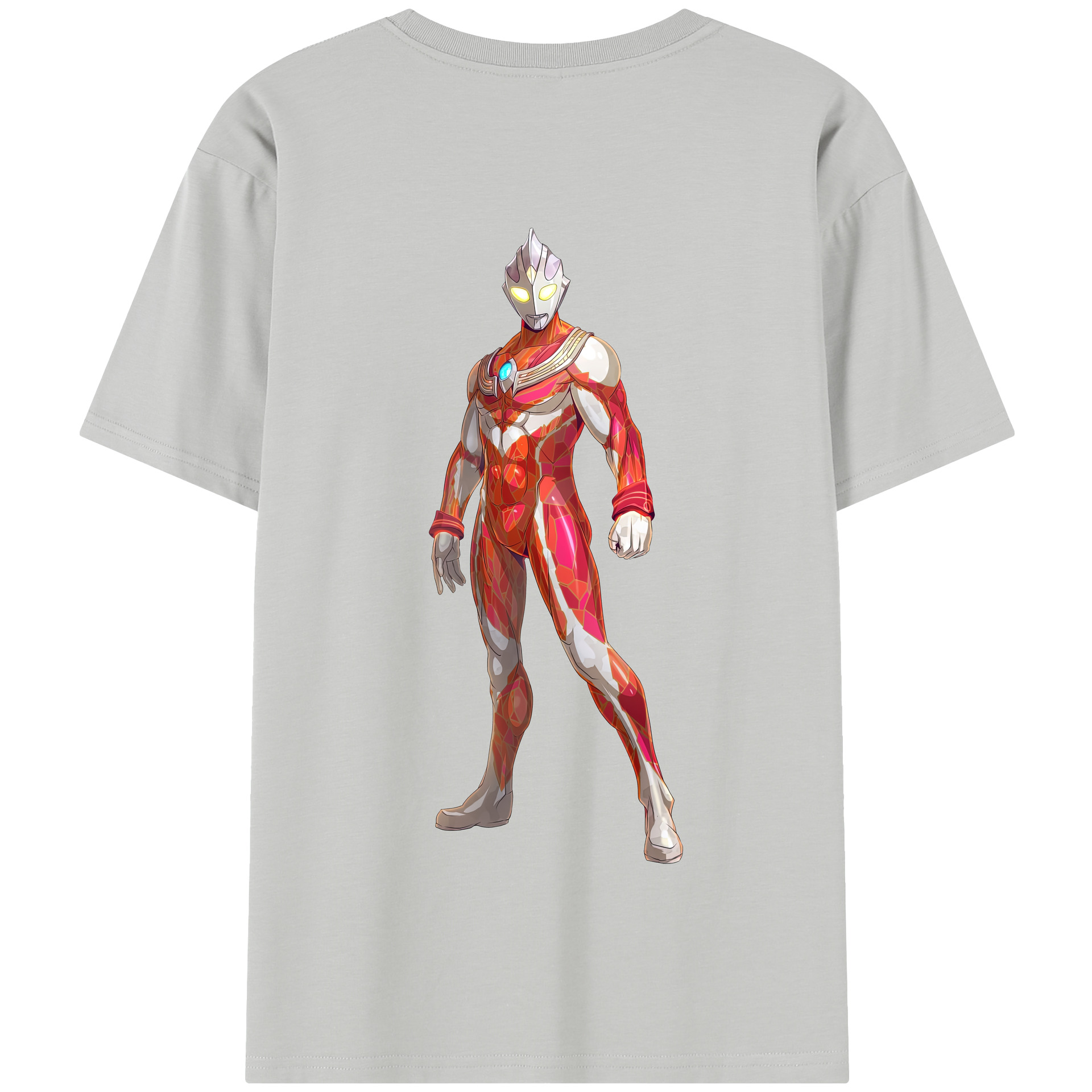（画像用） ウルトラマン Ultraman 綿100％半袖Tシャツ（背面プリント）