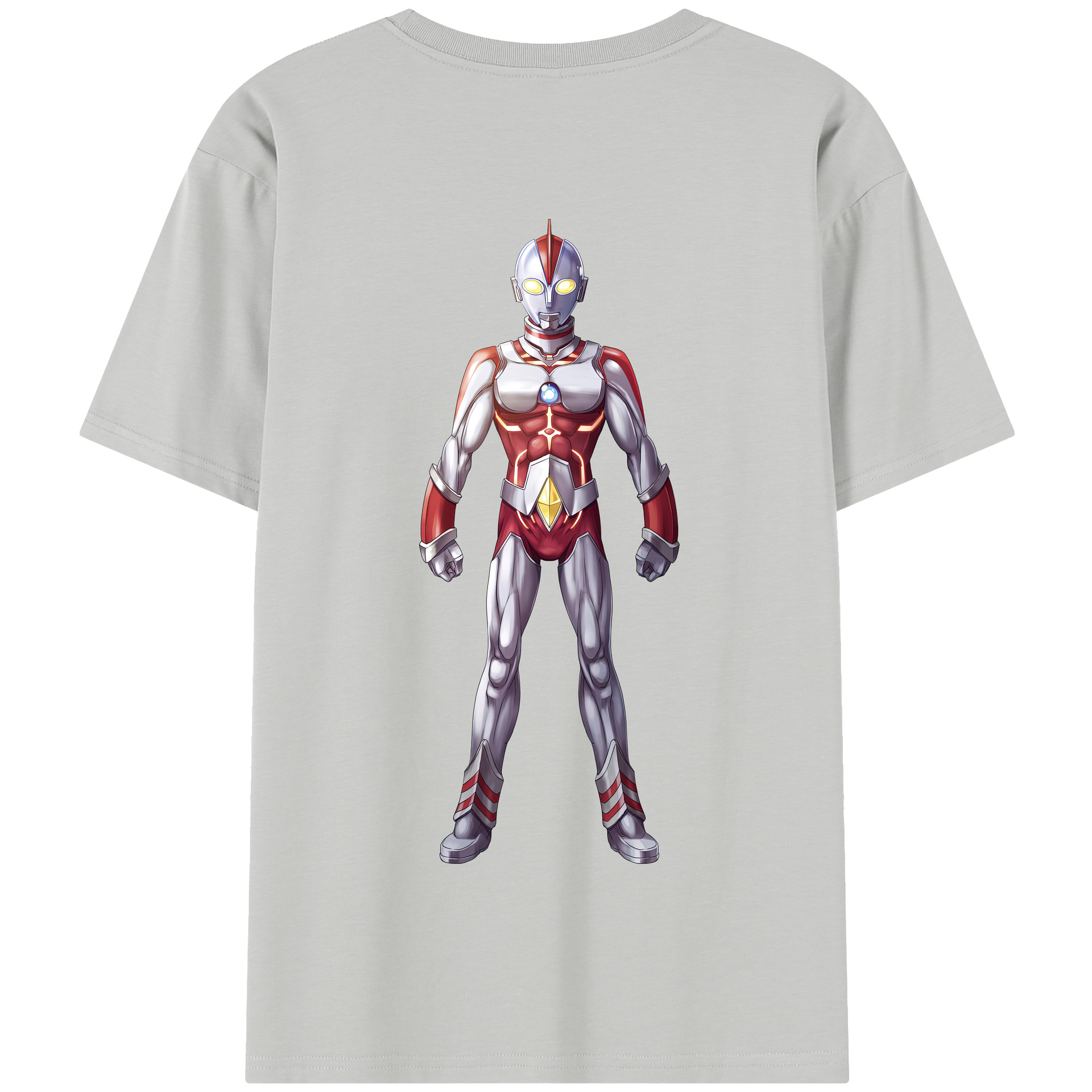 （画像用） ウルトラマン Ultraman 綿100％半袖Tシャツ（背面プリント）