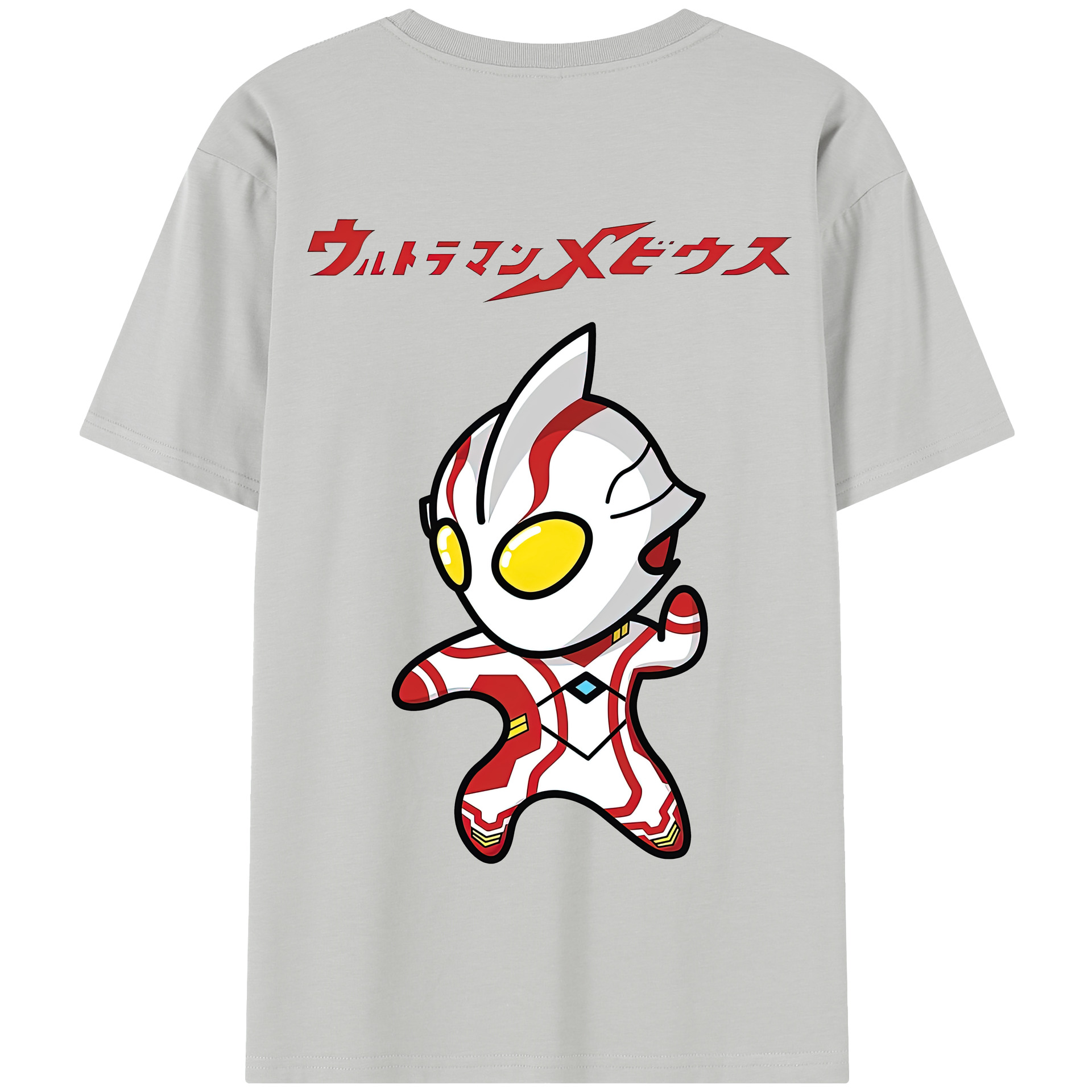 （画像用） ウルトラマン Ultraman 綿100％半袖Tシャツ（背面プリント）