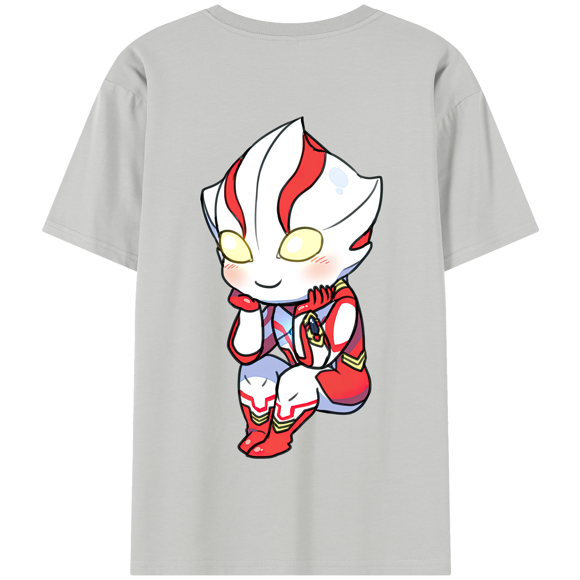 （画像用） ウルトラマン Ultraman 綿100％半袖Tシャツ（背面プリント）