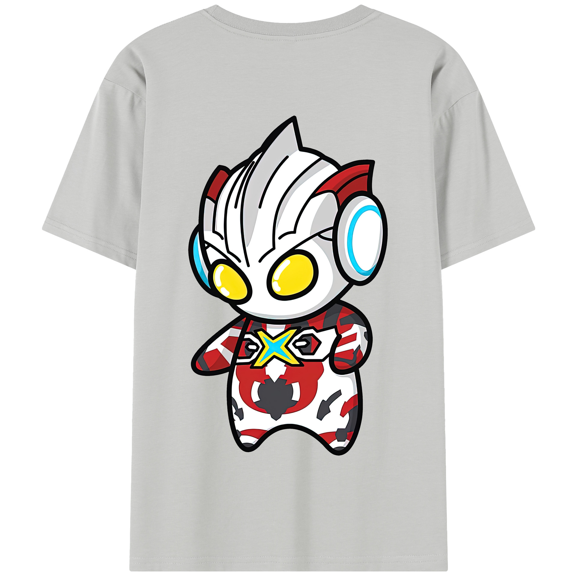 （画像用） ウルトラマン Ultraman 綿100％半袖Tシャツ（背面プリント）