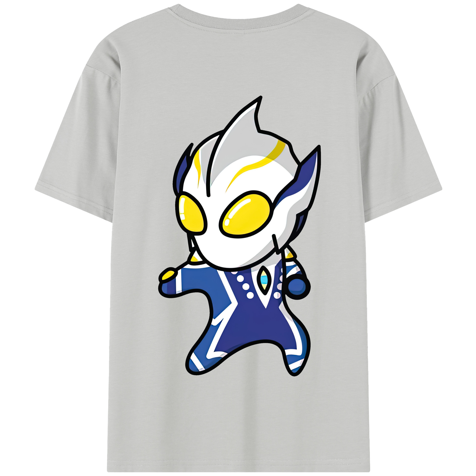 （画像用） ウルトラマン Ultraman 綿100％半袖Tシャツ（背面プリント）