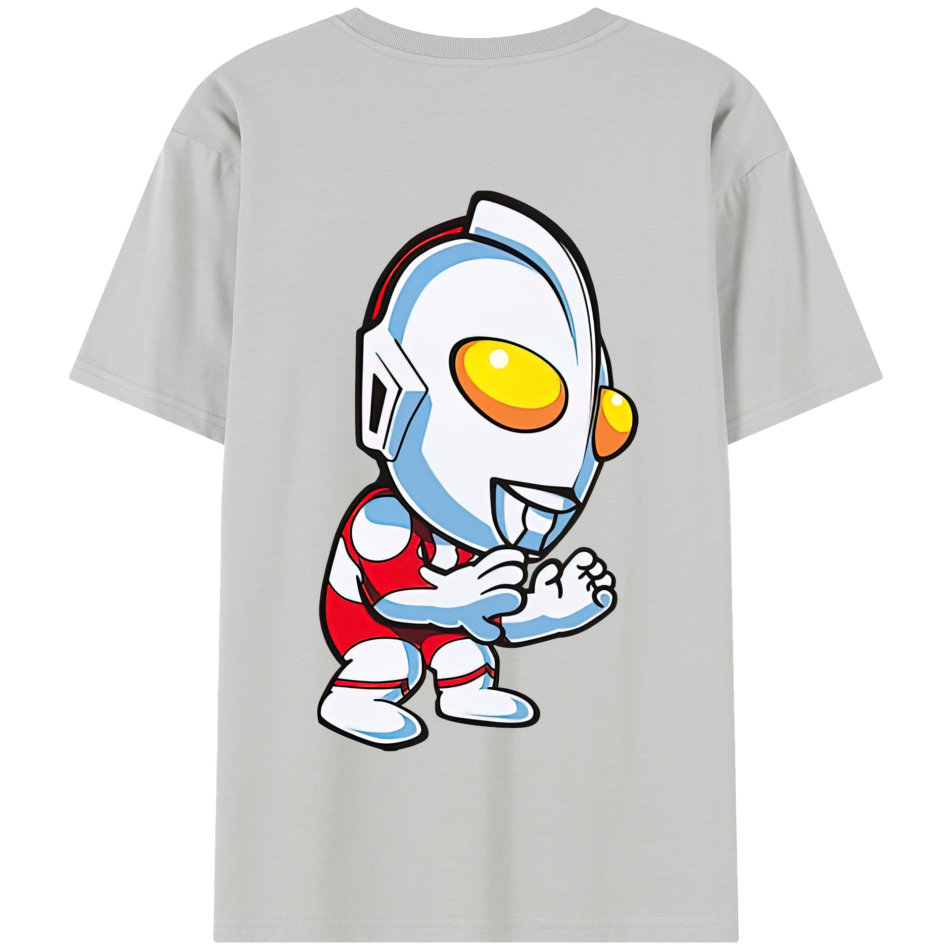 （画像用） ウルトラマン Ultraman 綿100％半袖Tシャツ（背面プリント）
