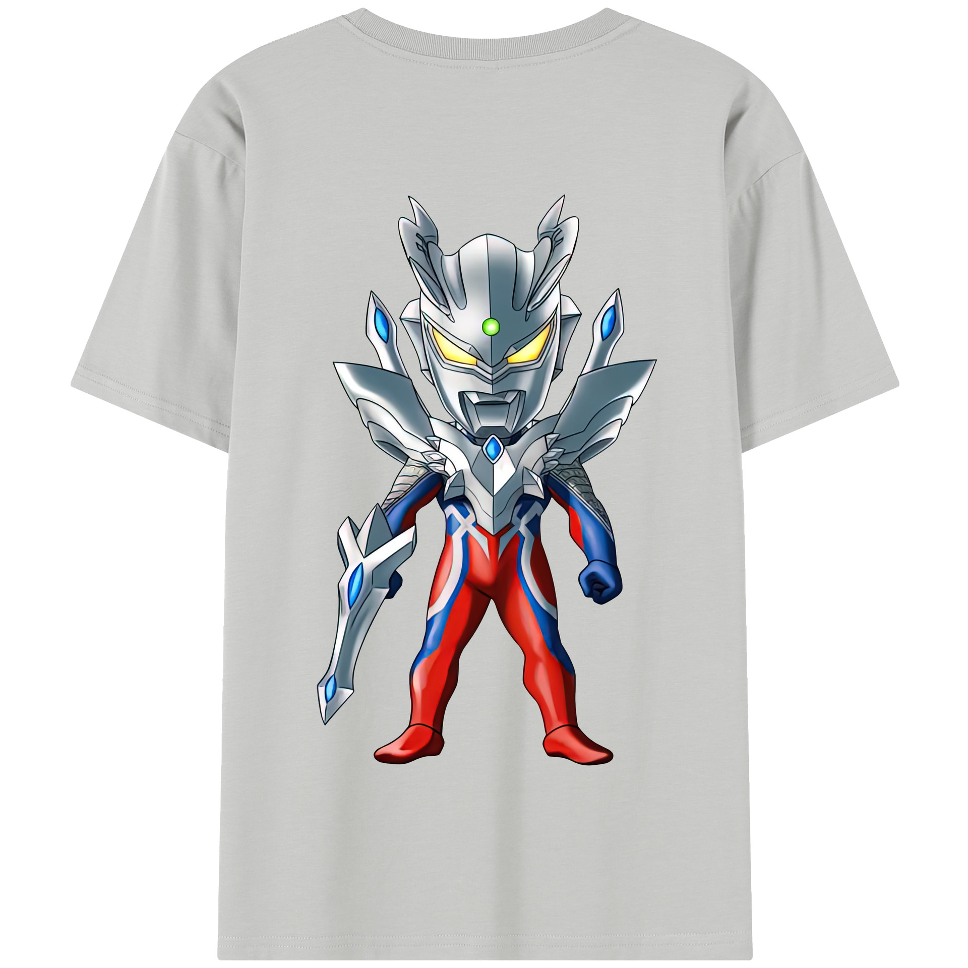 （画像用） ウルトラマン Ultraman 綿100％半袖Tシャツ（背面プリント）
