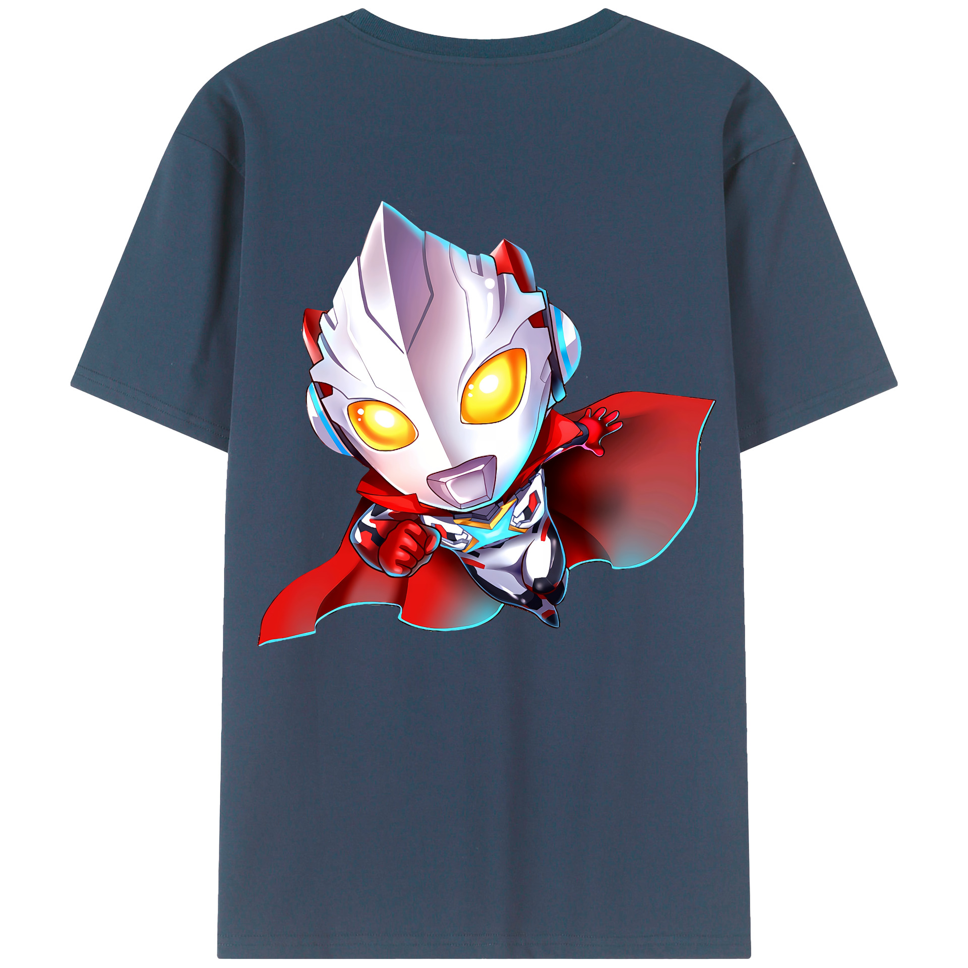 （画像用） ウルトラマン Ultraman 綿100％半袖Tシャツ（背面プリント）