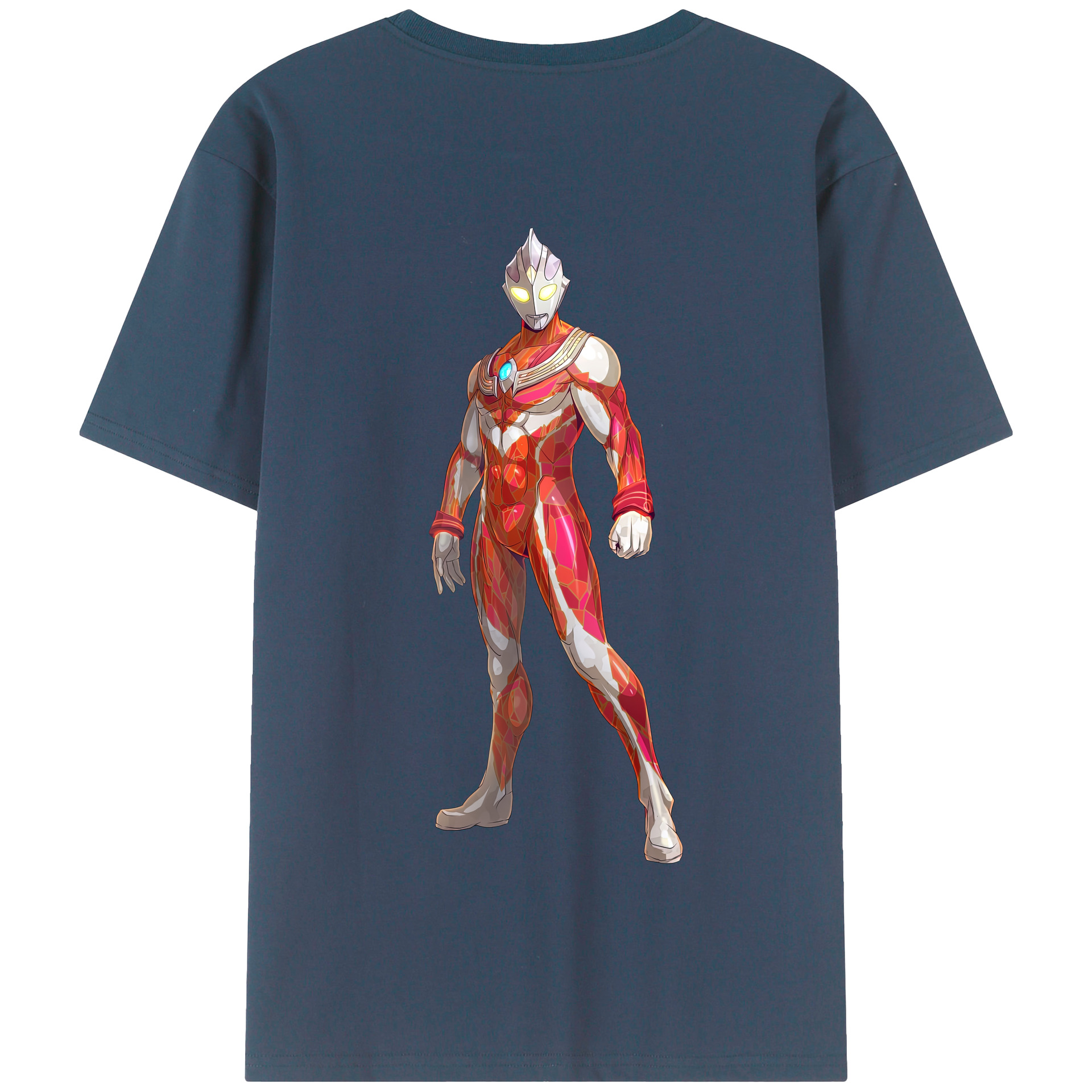 （画像用） ウルトラマン Ultraman 綿100％半袖Tシャツ（背面プリント）