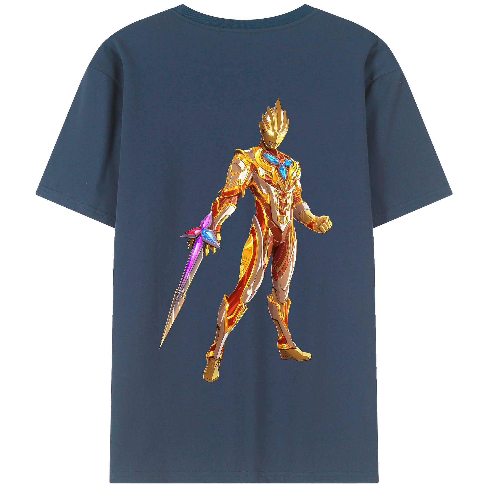 （画像用） ウルトラマン Ultraman 綿100％半袖Tシャツ（背面プリント）