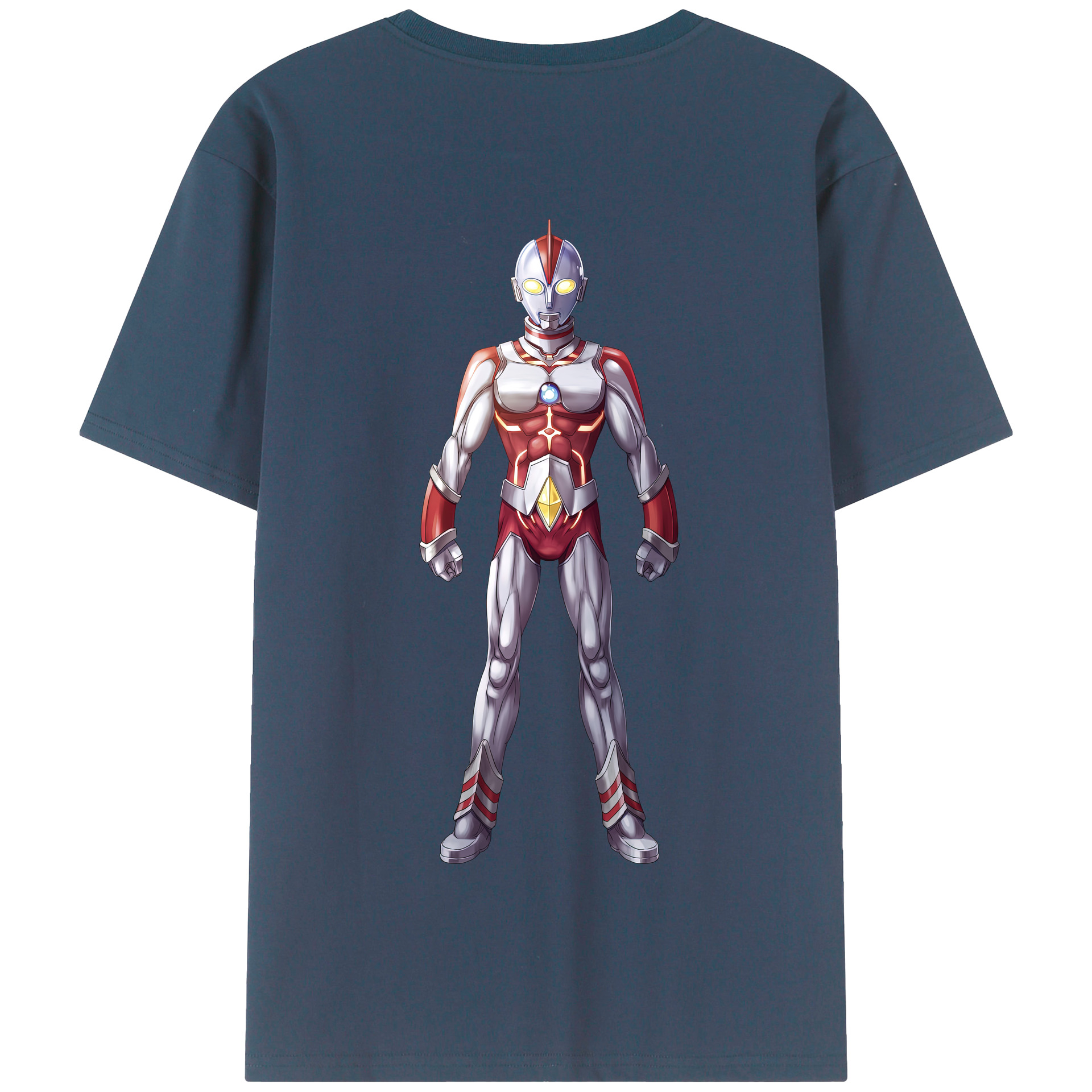 （画像用） ウルトラマン Ultraman 綿100％半袖Tシャツ（背面プリント）