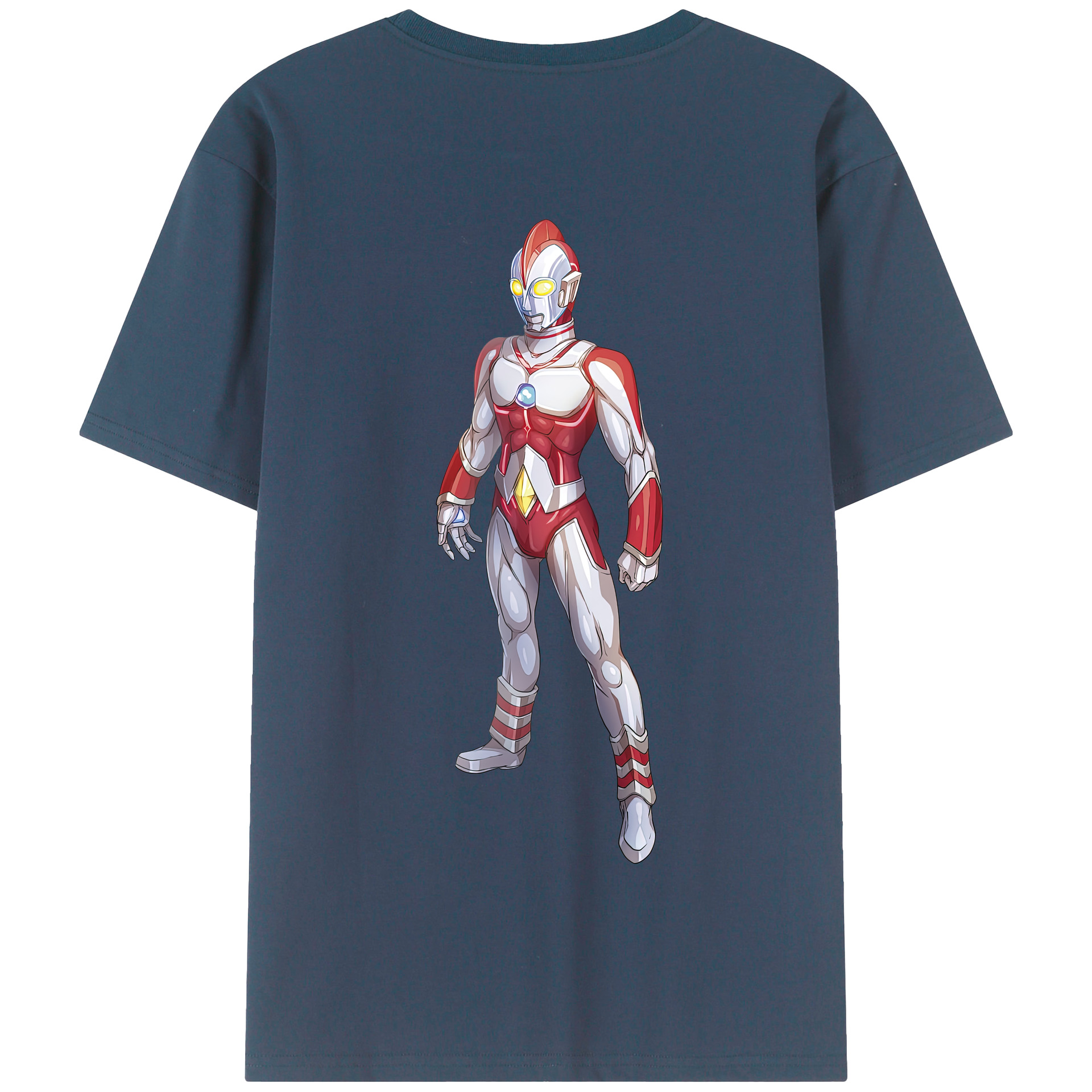 （画像用） ウルトラマン Ultraman 綿100％半袖Tシャツ（背面プリント）