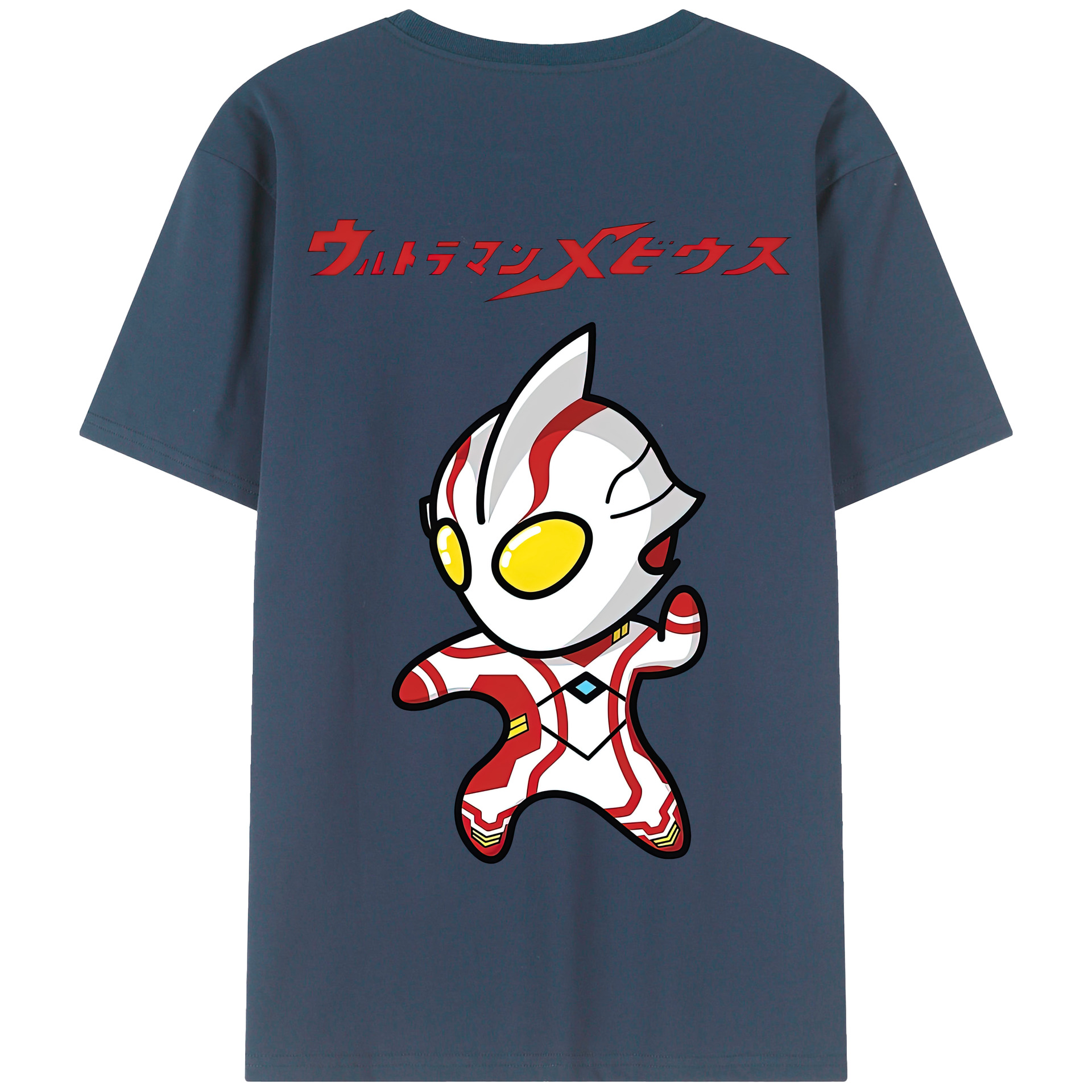 （画像用） ウルトラマン Ultraman 綿100％半袖Tシャツ（背面プリント）