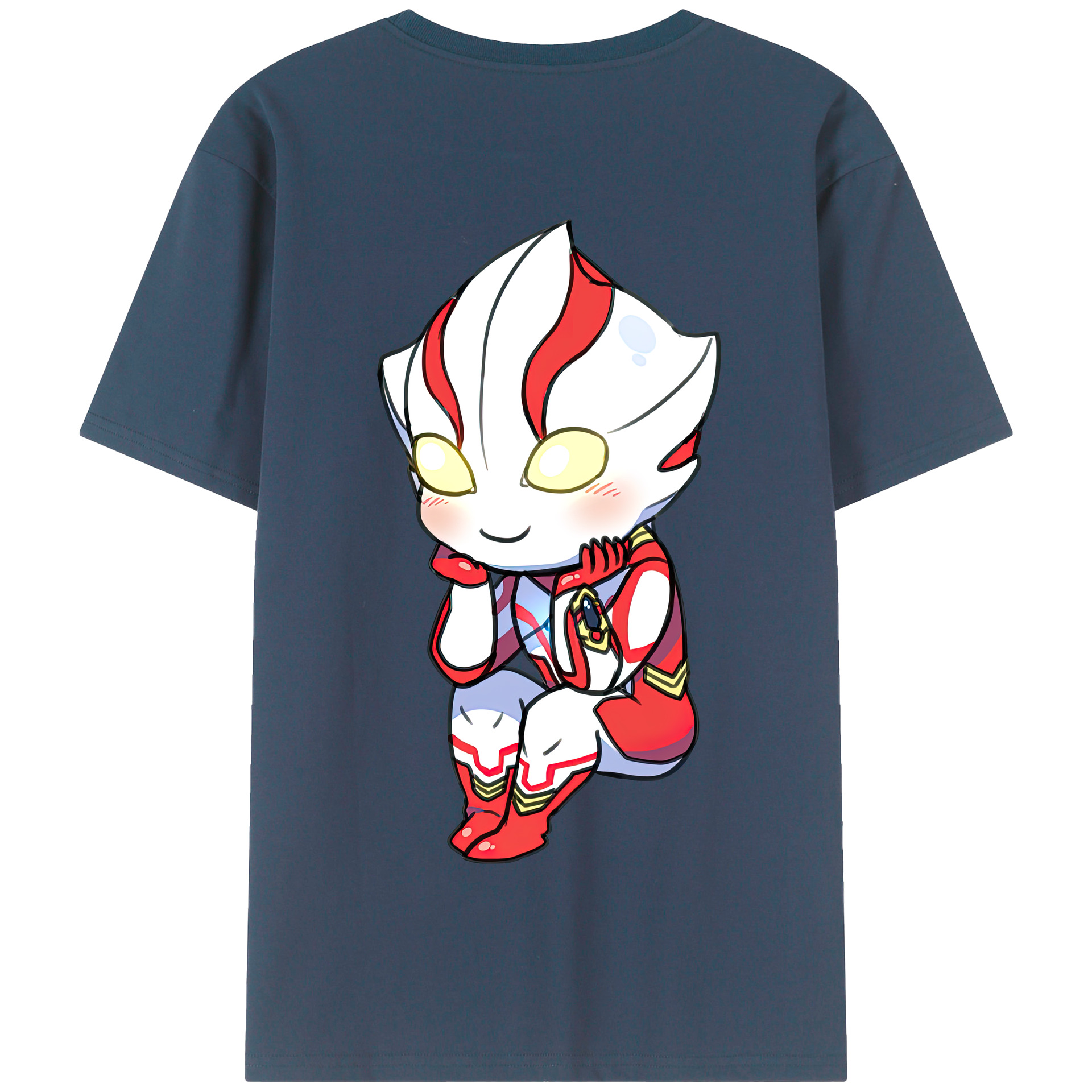 （画像用） ウルトラマン Ultraman 綿100％半袖Tシャツ（背面プリント）