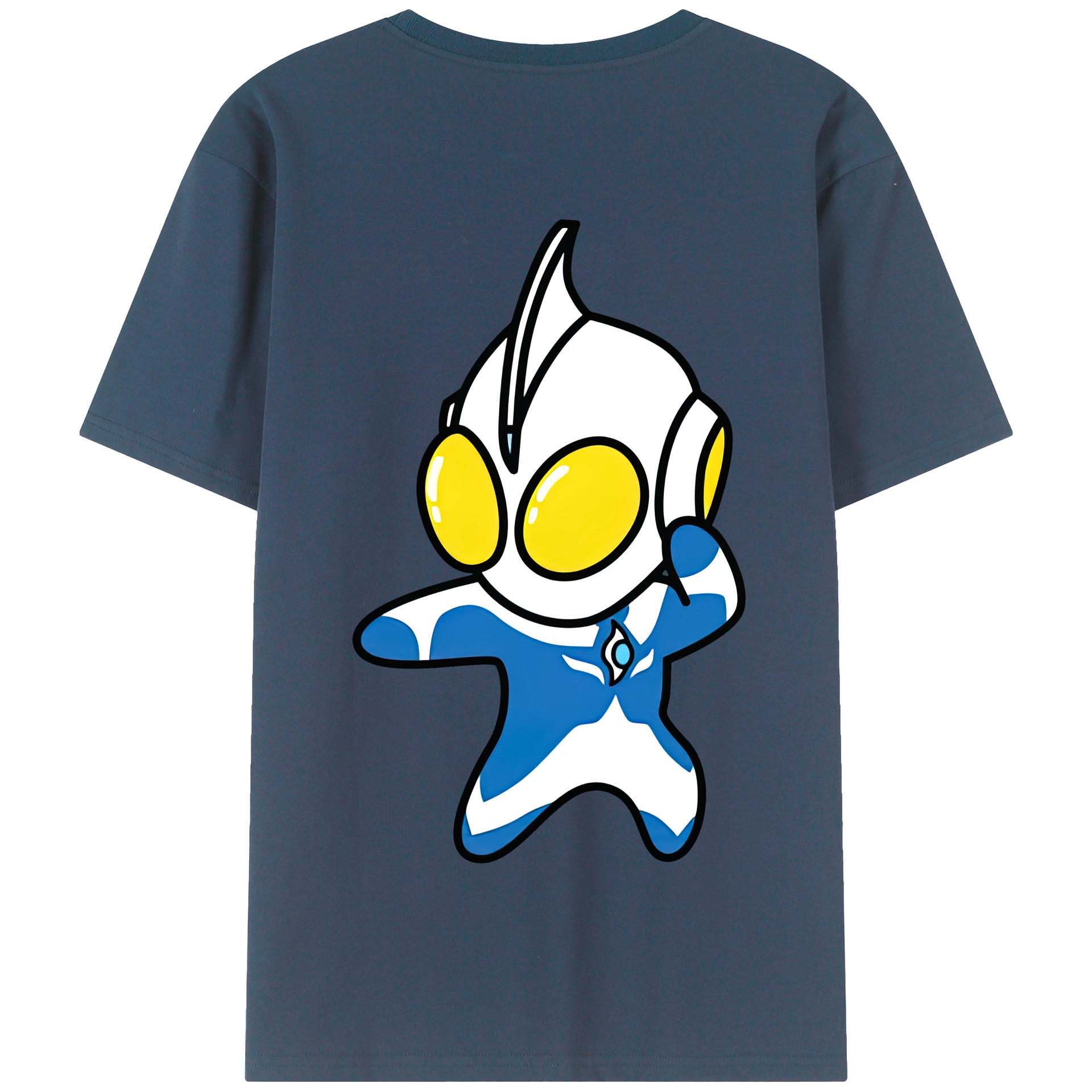 （画像用） ウルトラマン Ultraman 綿100％半袖Tシャツ（背面プリント）