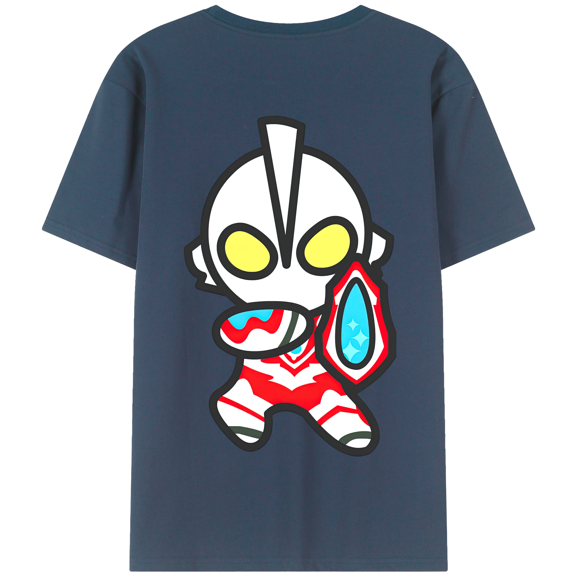 （画像用） ウルトラマン Ultraman 綿100％半袖Tシャツ（背面プリント）