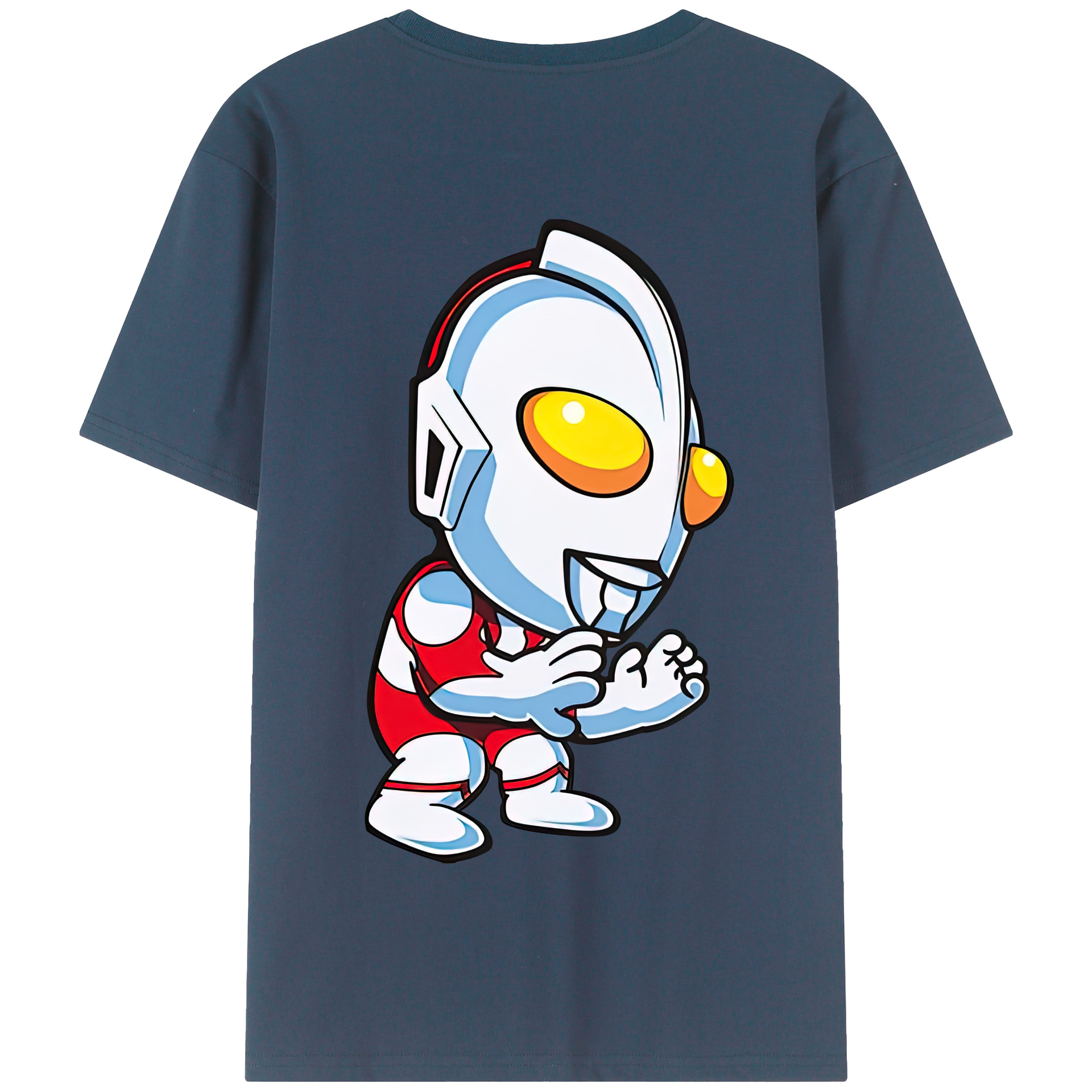 （画像用） ウルトラマン Ultraman 綿100％半袖Tシャツ（背面プリント）