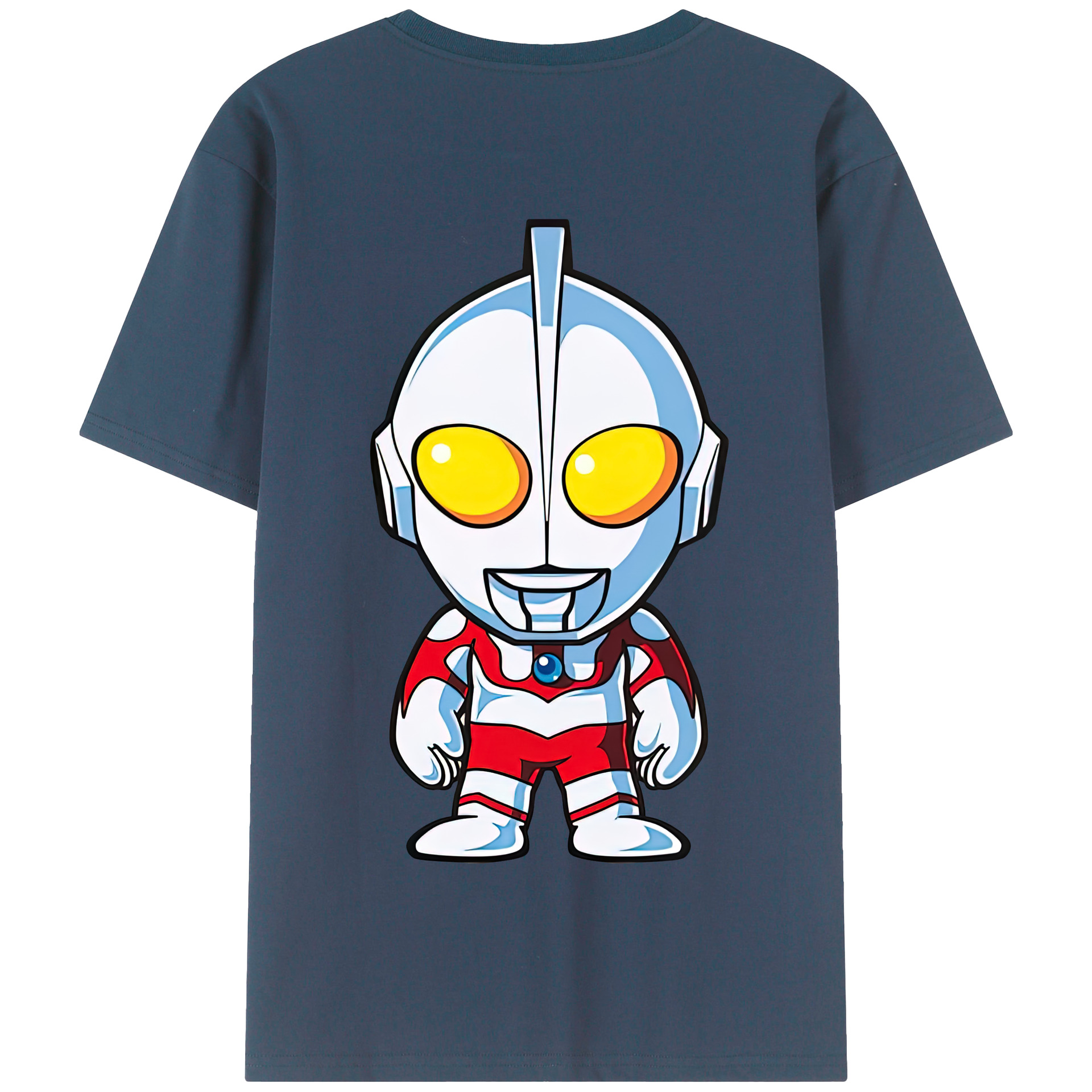（画像用） ウルトラマン Ultraman 綿100％半袖Tシャツ（背面プリント）