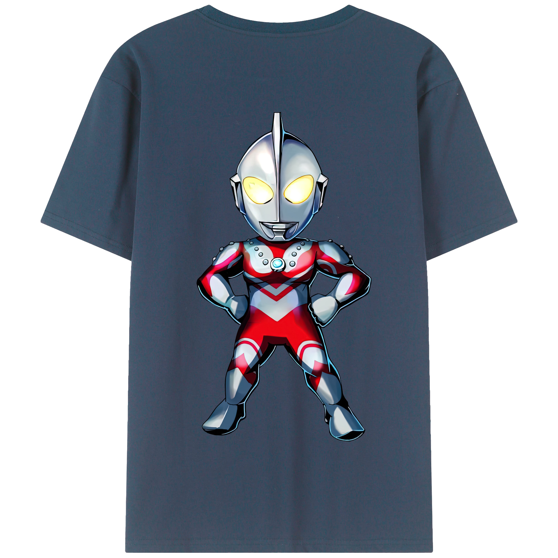 （画像用） ウルトラマン Ultraman 綿100％半袖Tシャツ（背面プリント）