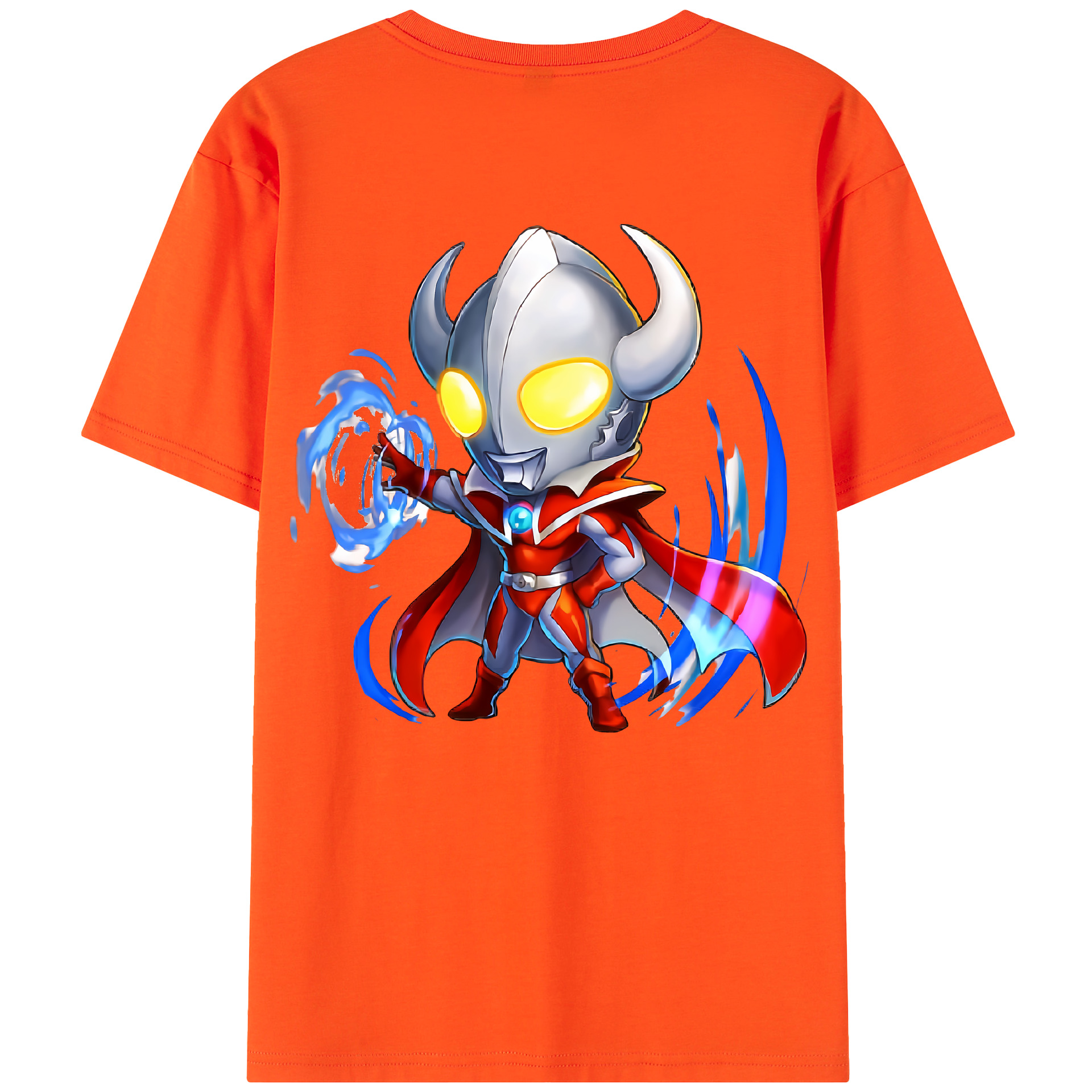 （画像用） ウルトラマン Ultraman 綿100％半袖Tシャツ（背面プリント）