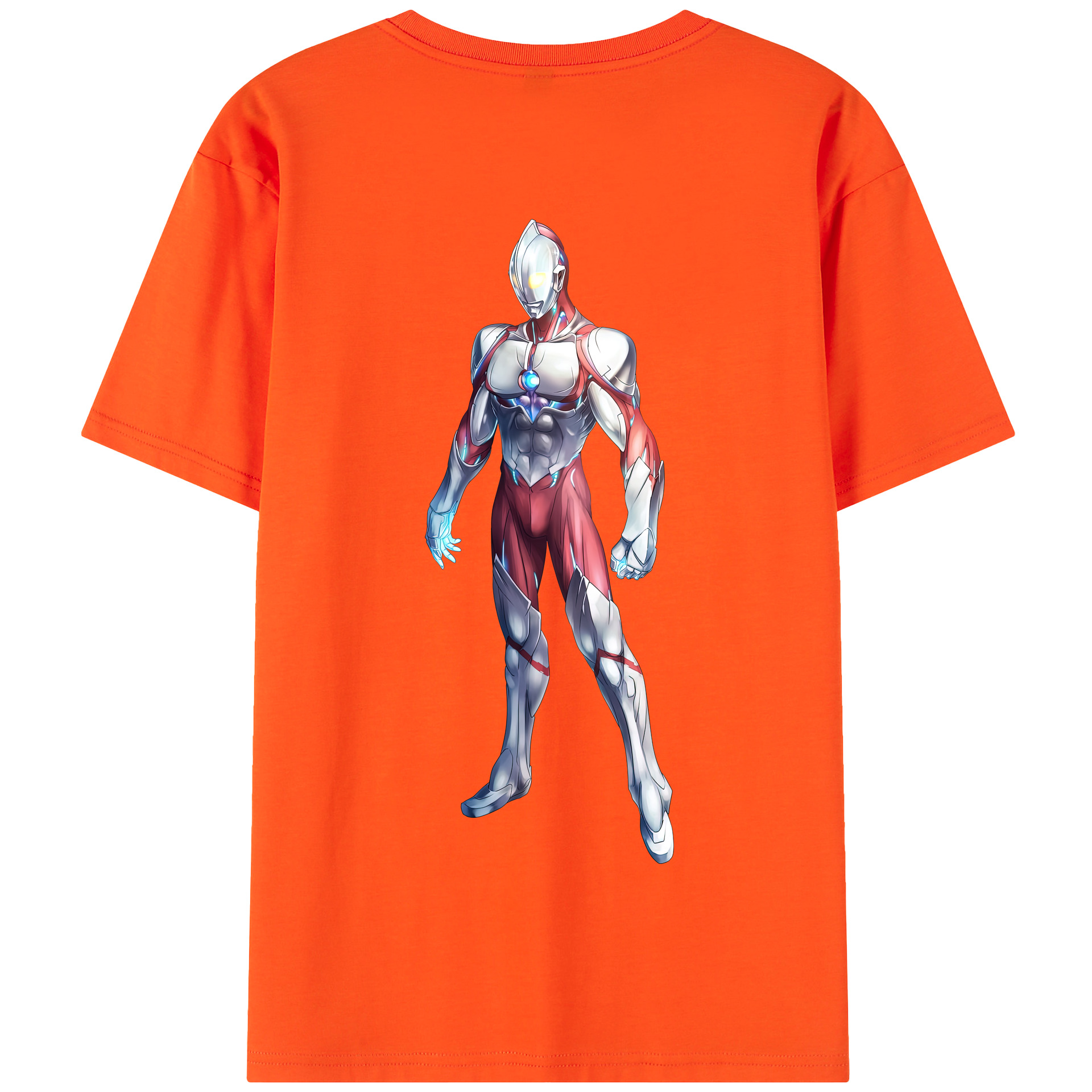 （画像用） ウルトラマン Ultraman 綿100％半袖Tシャツ（背面プリント）