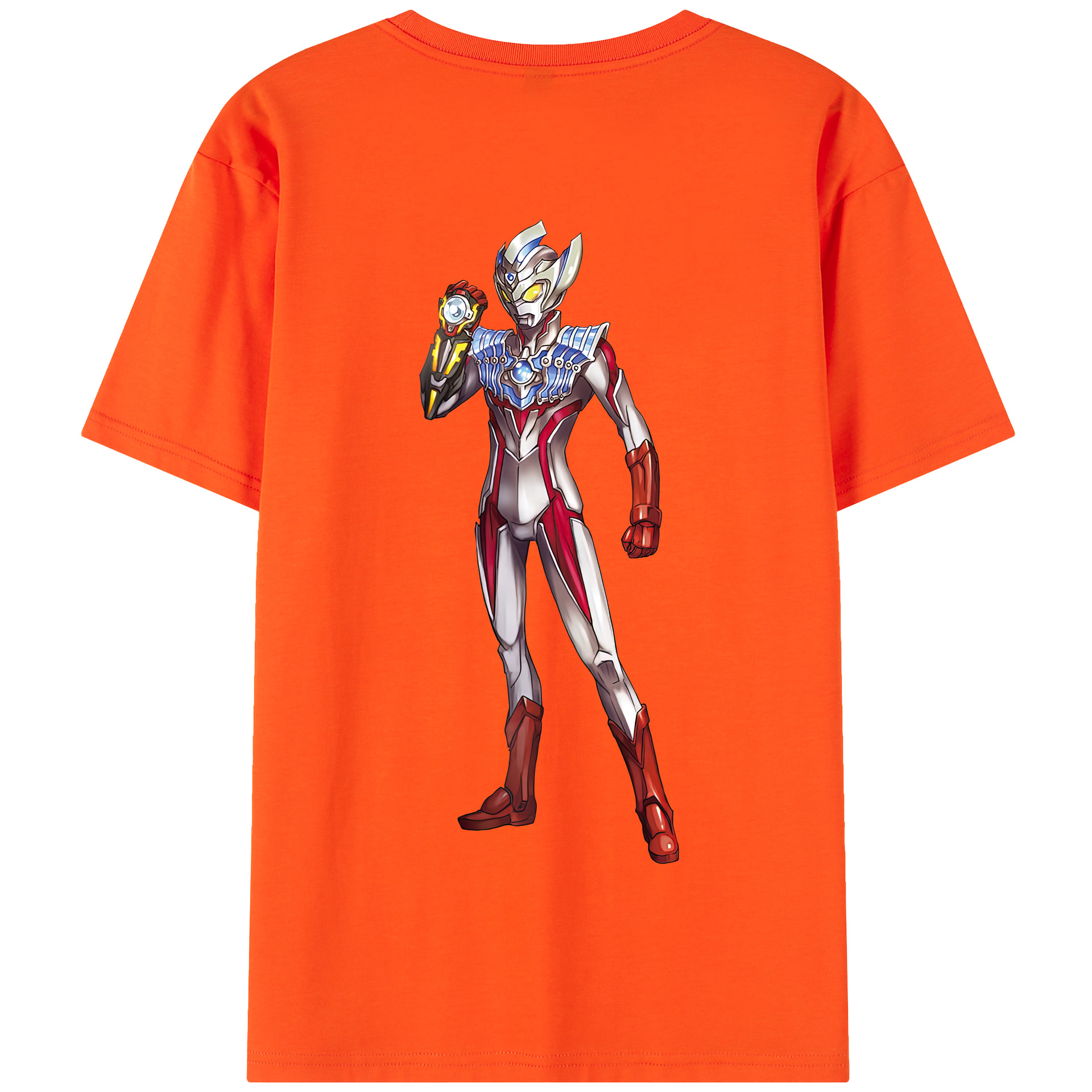 （画像用） ウルトラマン Ultraman 綿100％半袖Tシャツ（背面プリント）
