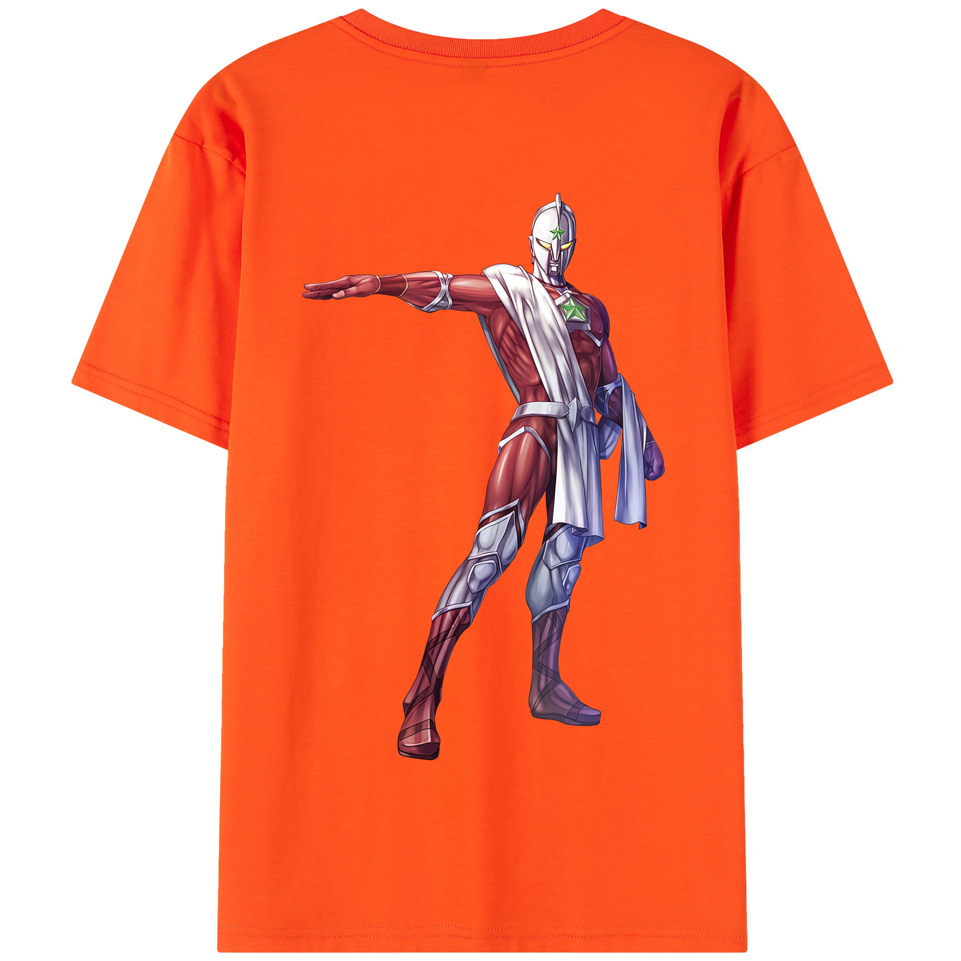 （画像用） ウルトラマン Ultraman 綿100％半袖Tシャツ（背面プリント）