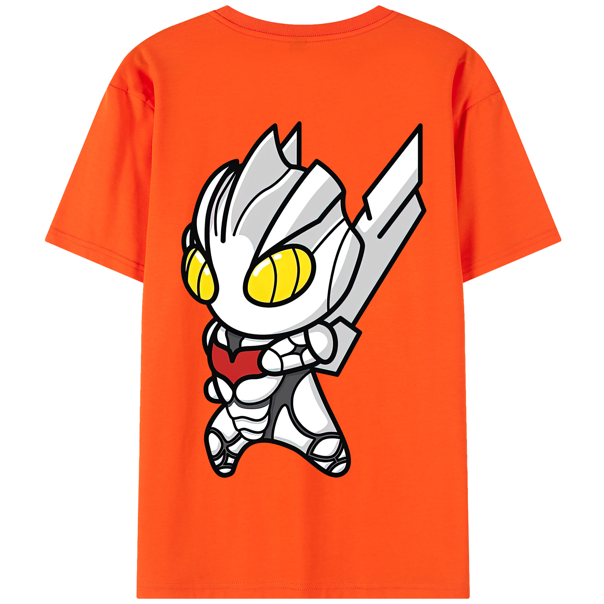 （画像用） ウルトラマン Ultraman 綿100％半袖Tシャツ（背面プリント）