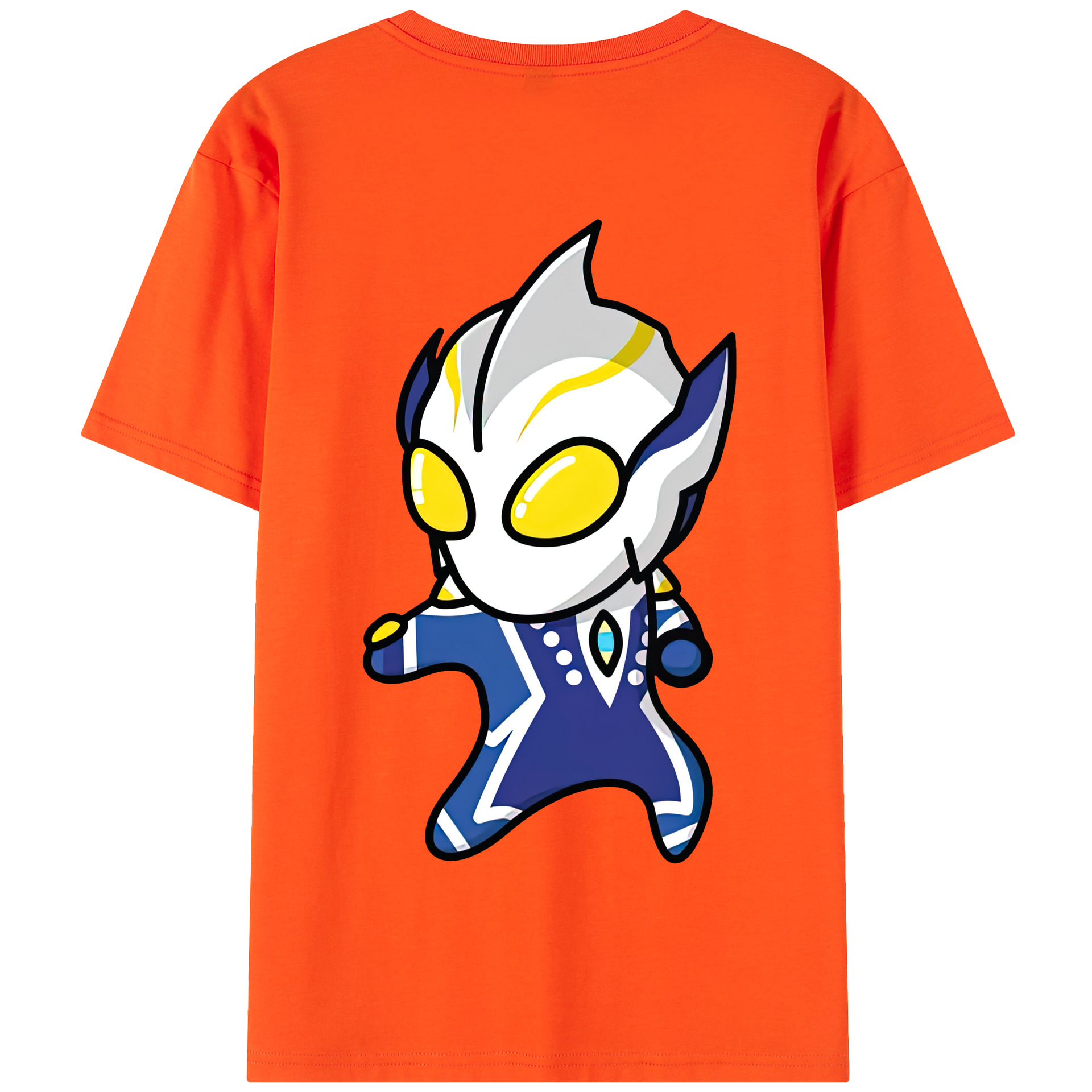 （画像用） ウルトラマン Ultraman 綿100％半袖Tシャツ（背面プリント）