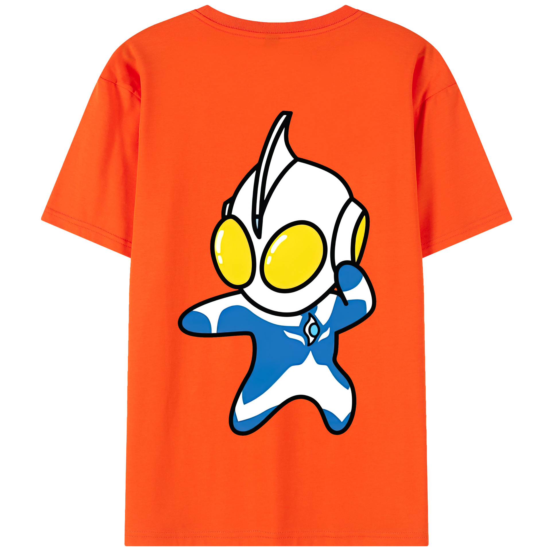 （画像用） ウルトラマン Ultraman 綿100％半袖Tシャツ（背面プリント）