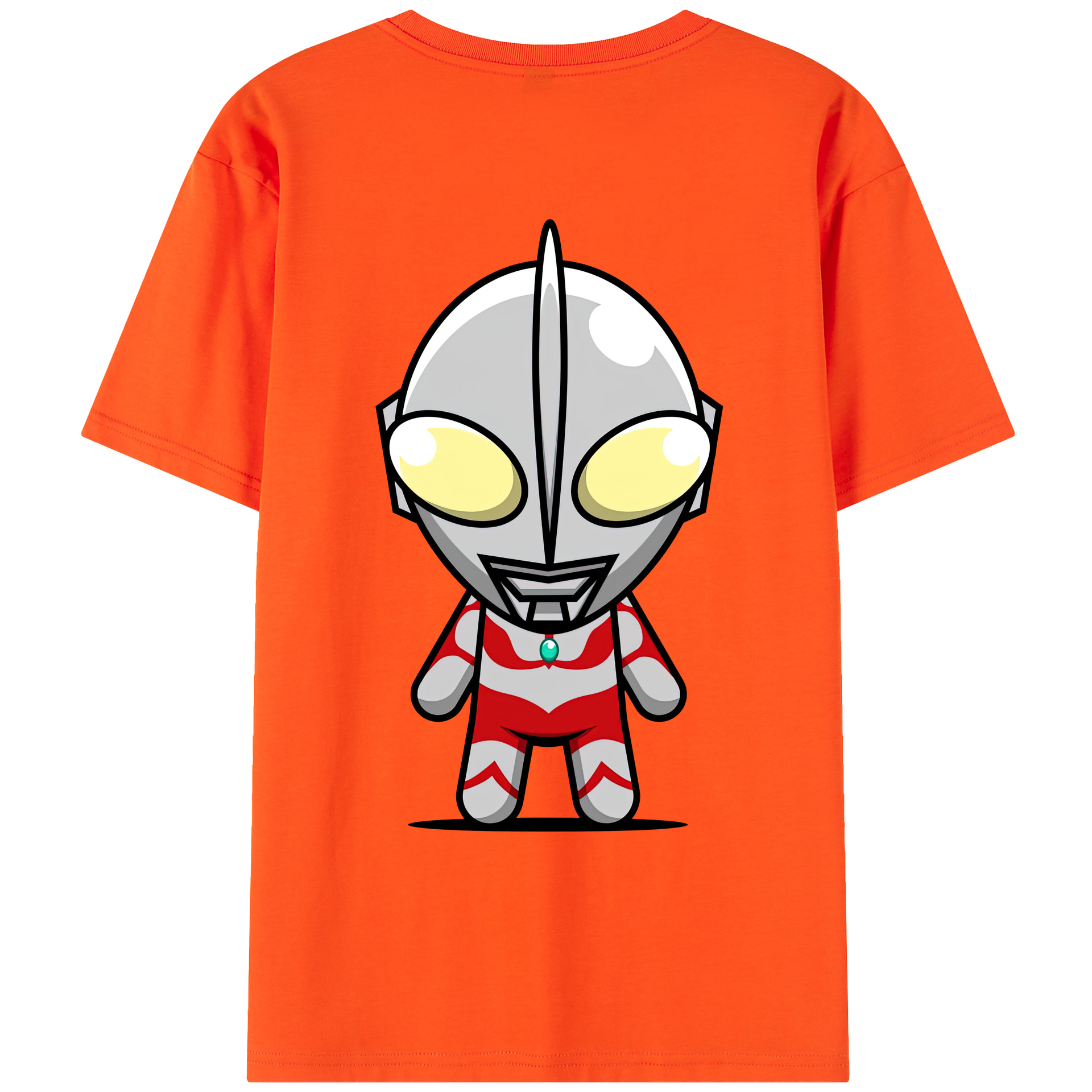 （画像用） ウルトラマン Ultraman 綿100％半袖Tシャツ（背面プリント）