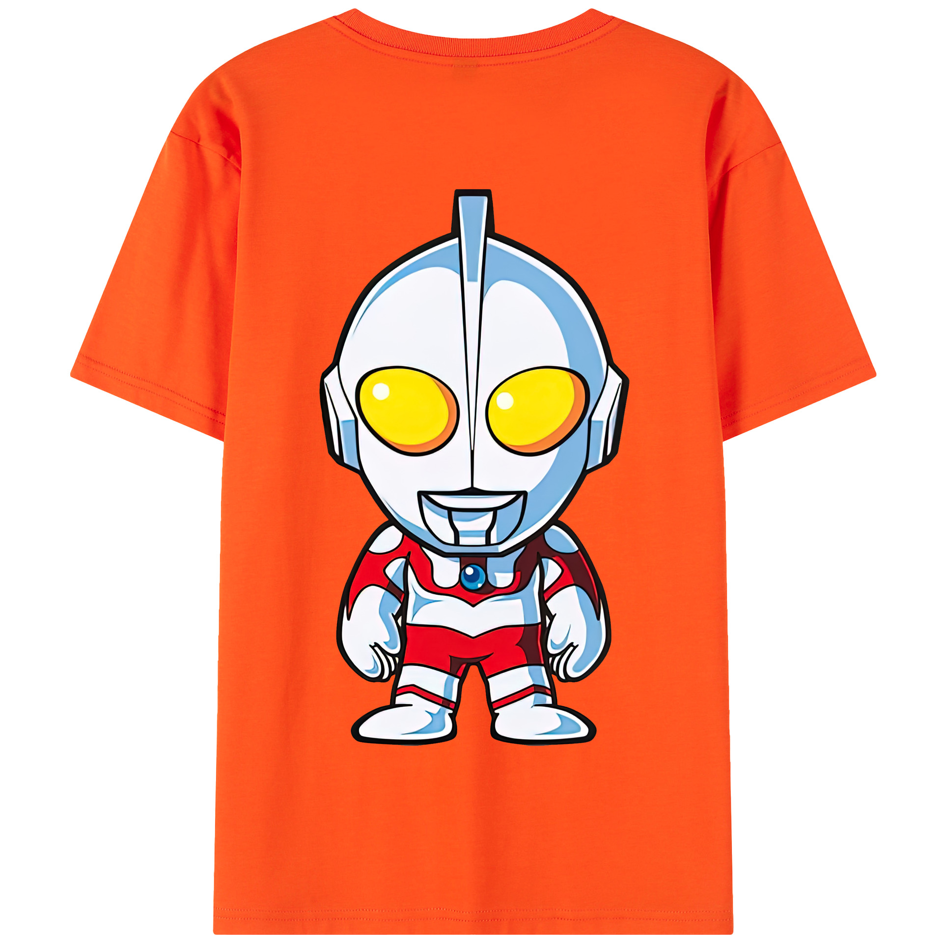 （画像用） ウルトラマン Ultraman 綿100％半袖Tシャツ（背面プリント）