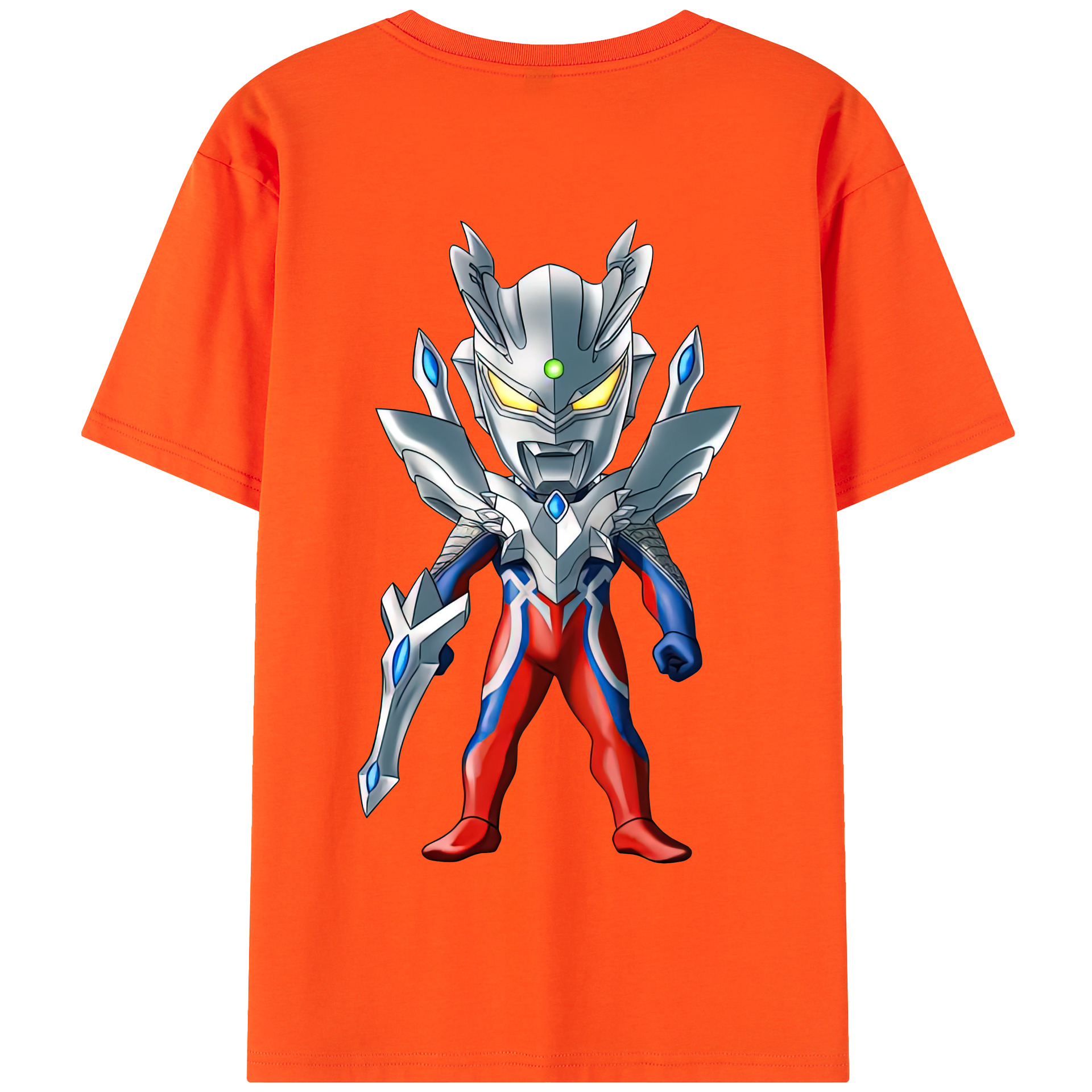 （画像用） ウルトラマン Ultraman 綿100％半袖Tシャツ（背面プリント）