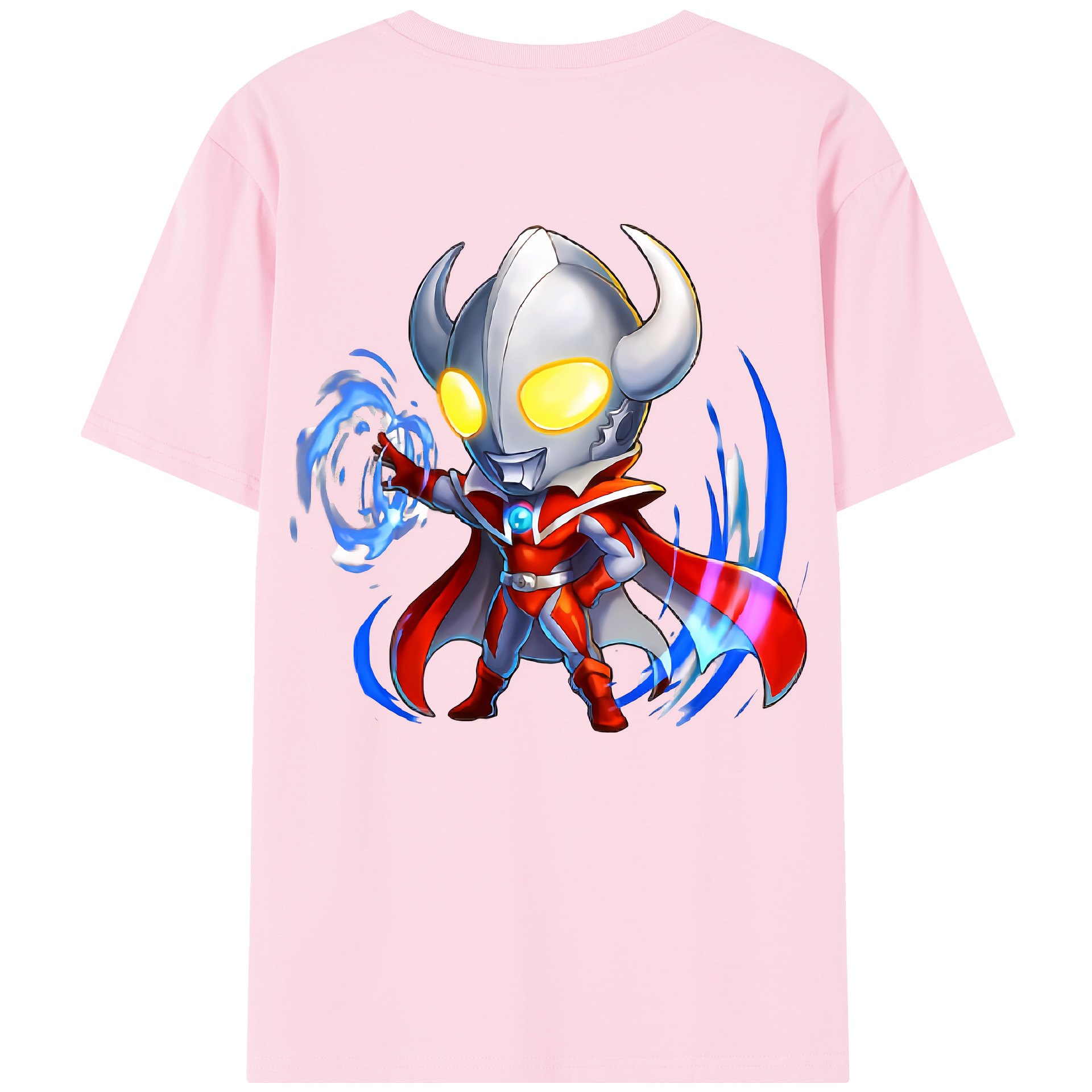 （画像用） ウルトラマン Ultraman 綿100％半袖Tシャツ（背面プリント）