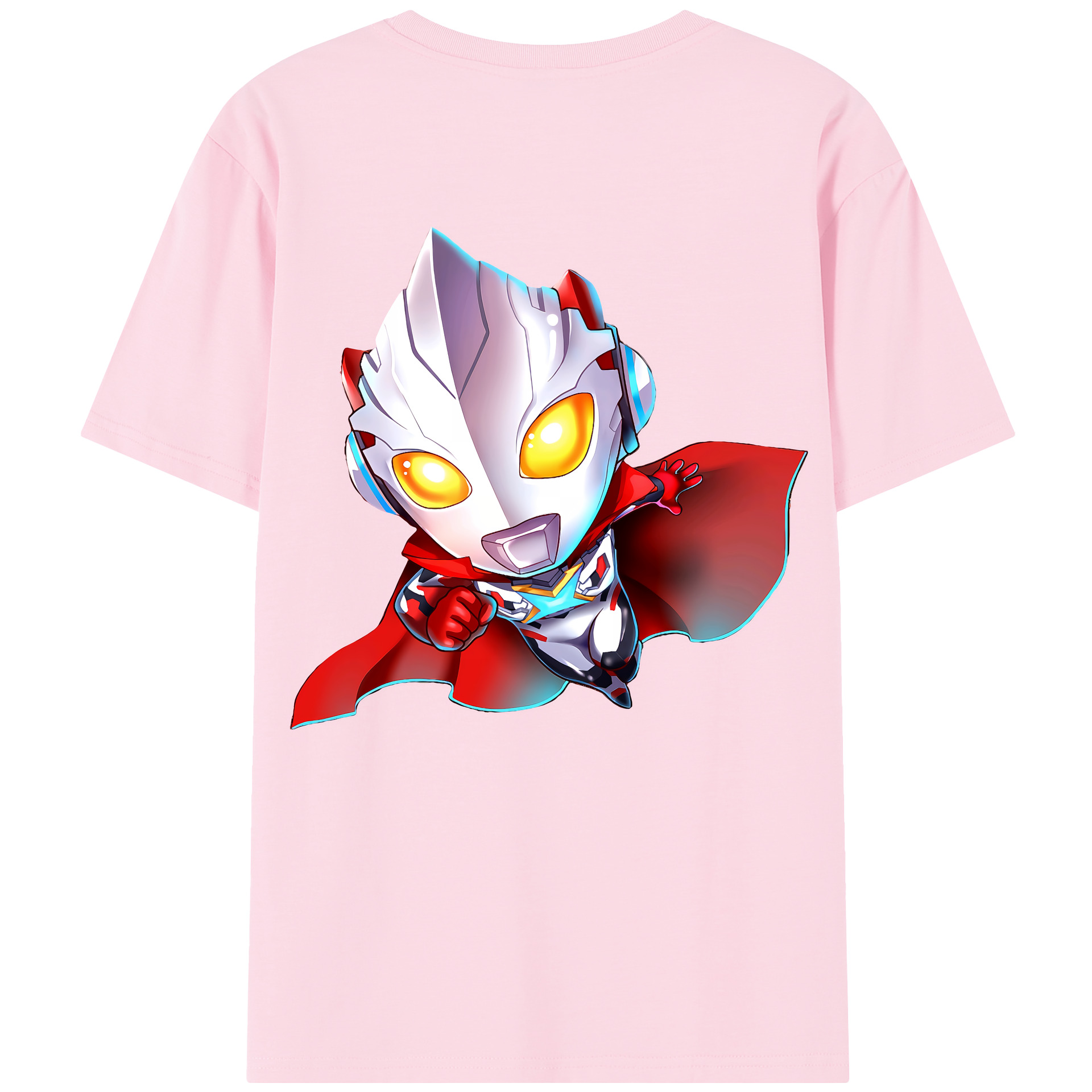 （画像用） ウルトラマン Ultraman 綿100％半袖Tシャツ（背面プリント）