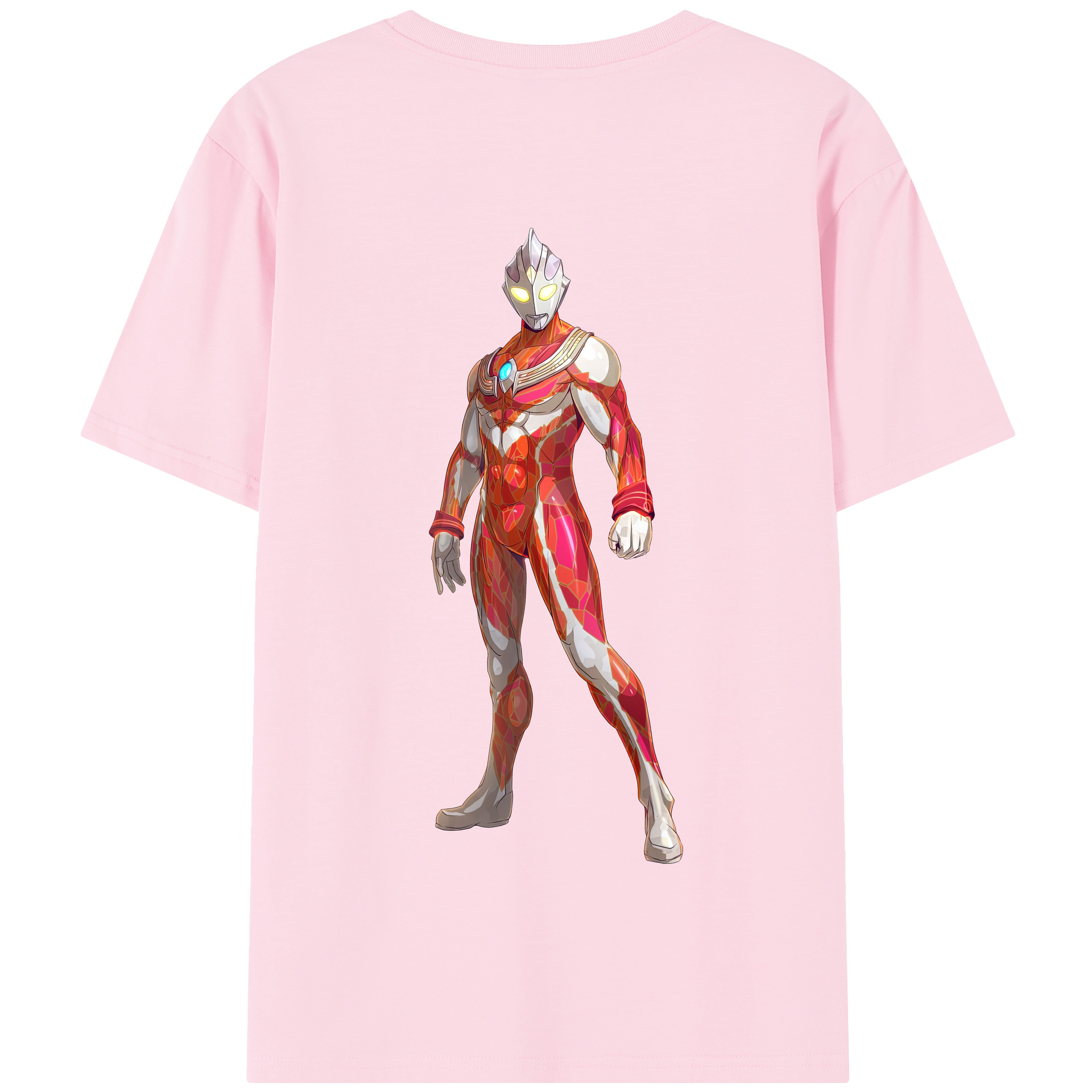 （画像用） ウルトラマン Ultraman 綿100％半袖Tシャツ（背面プリント）