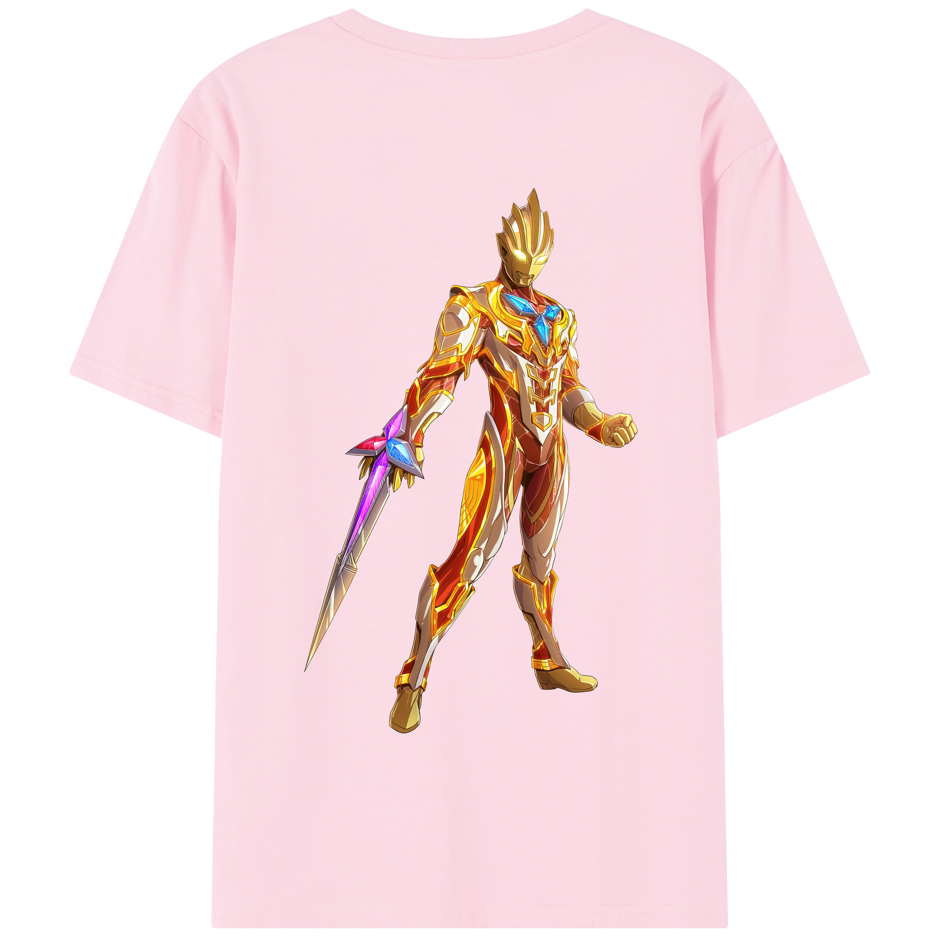（画像用） ウルトラマン Ultraman 綿100％半袖Tシャツ（背面プリント）