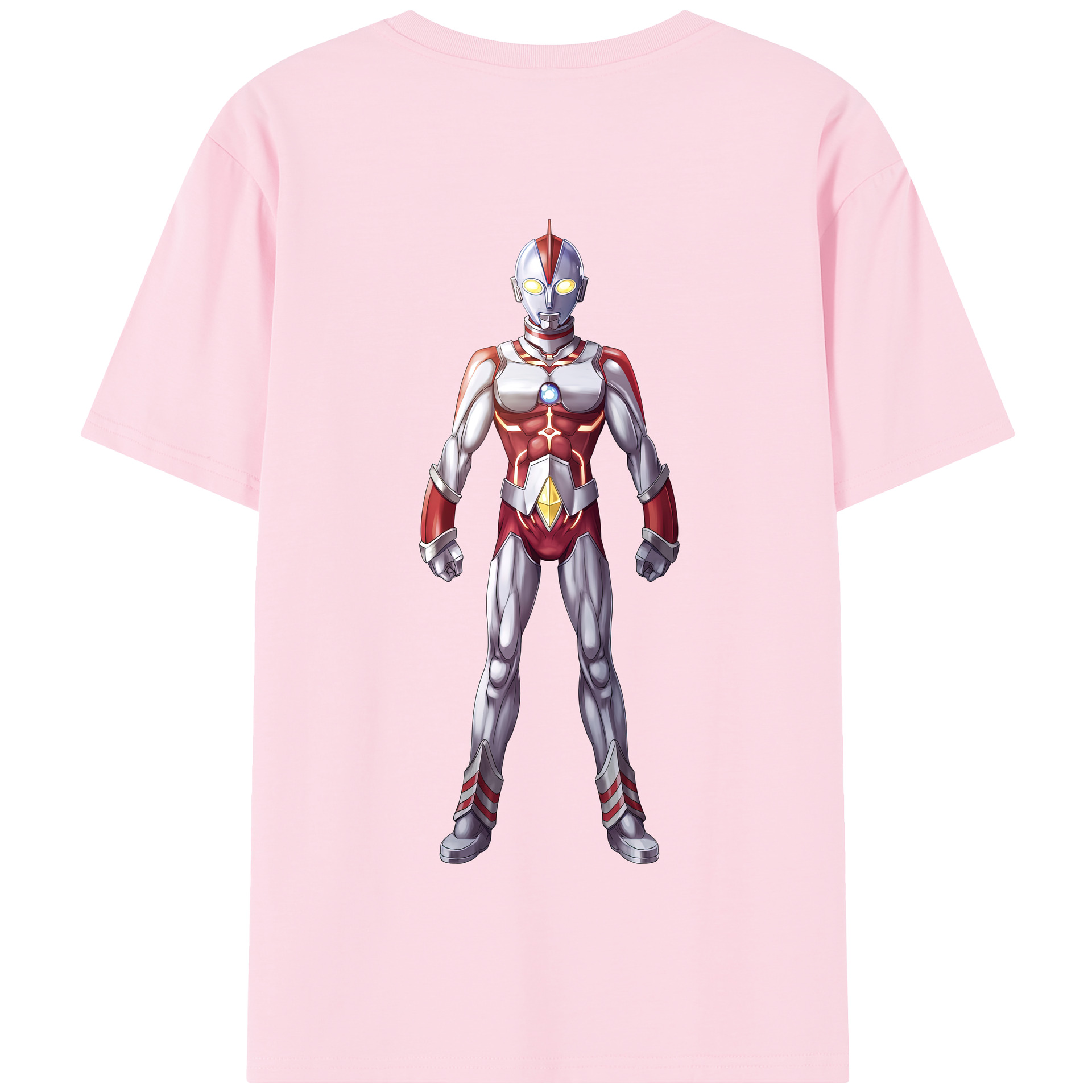 （画像用） ウルトラマン Ultraman 綿100％半袖Tシャツ（背面プリント）