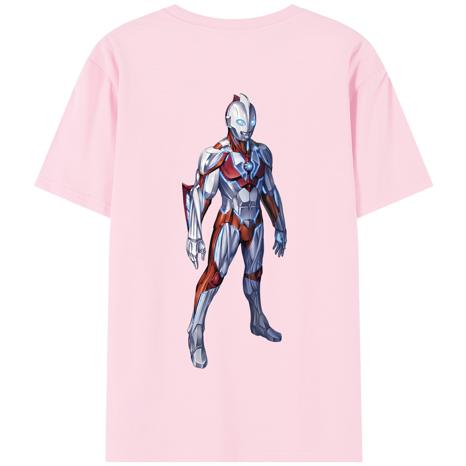 （画像用） ウルトラマン Ultraman 綿100％半袖Tシャツ（背面プリント）