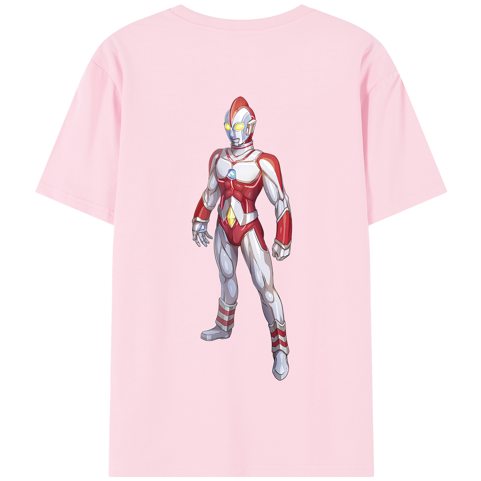 （画像用） ウルトラマン Ultraman 綿100％半袖Tシャツ（背面プリント）