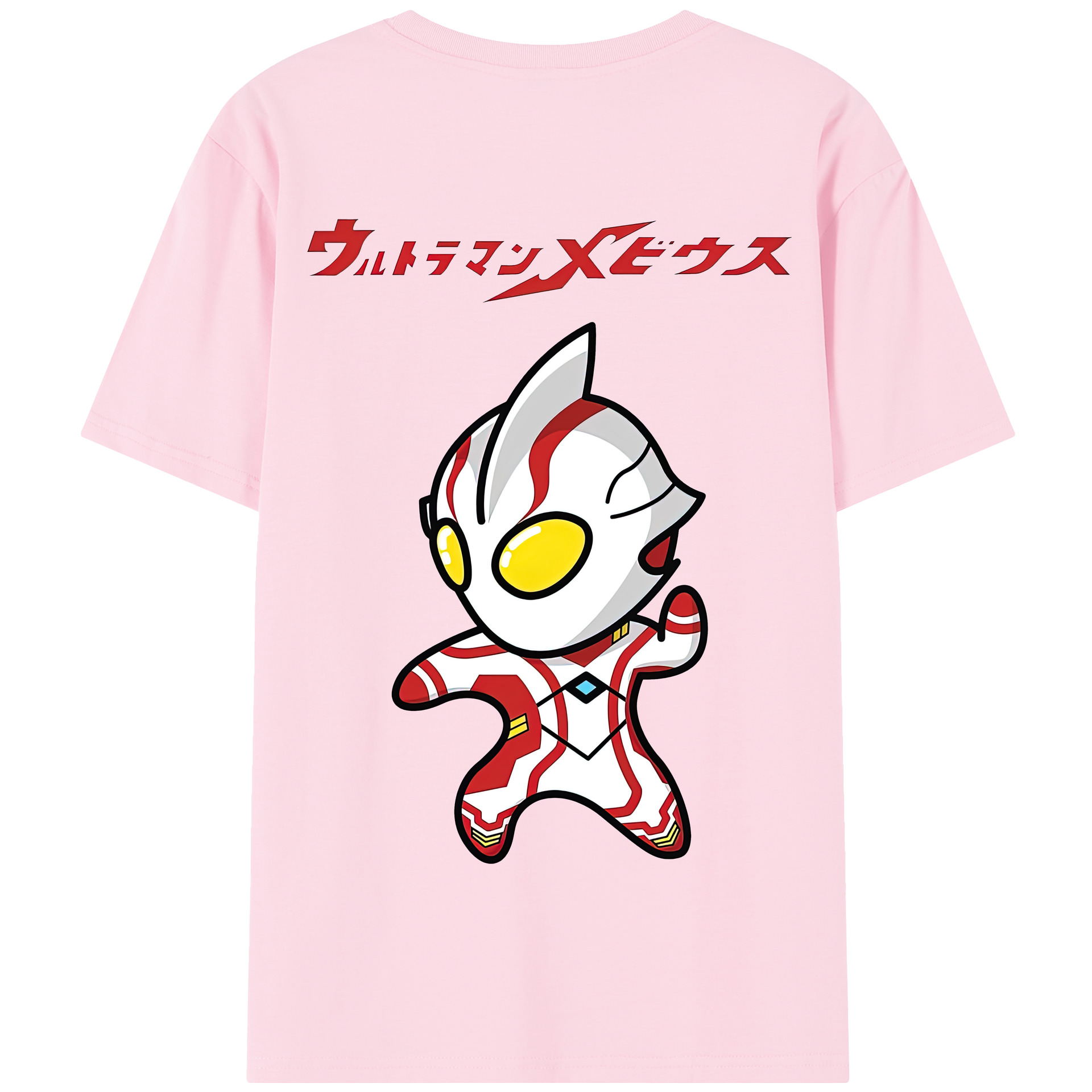 （画像用） ウルトラマン Ultraman 綿100％半袖Tシャツ（背面プリント）