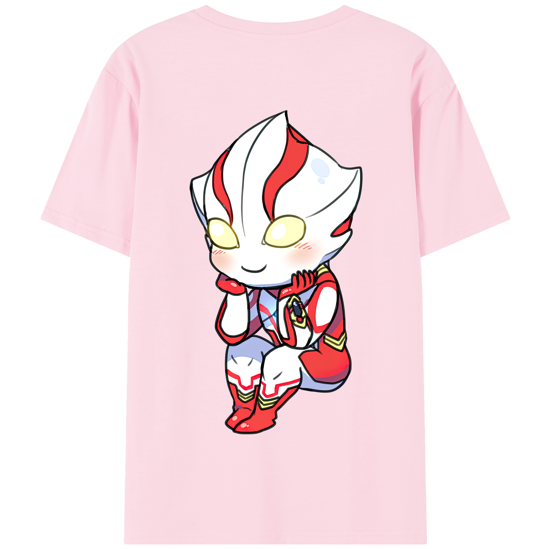 （画像用） ウルトラマン Ultraman 綿100％半袖Tシャツ（背面プリント）