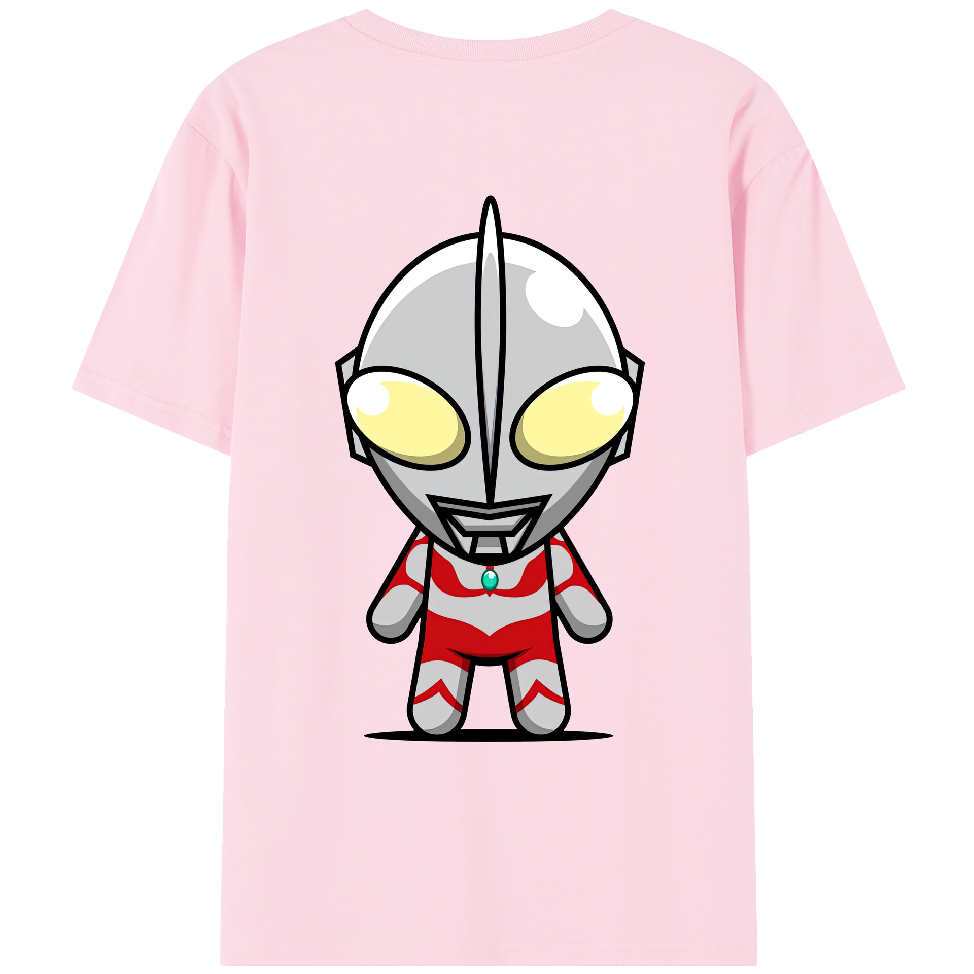 （画像用） ウルトラマン Ultraman 綿100％半袖Tシャツ（背面プリント）